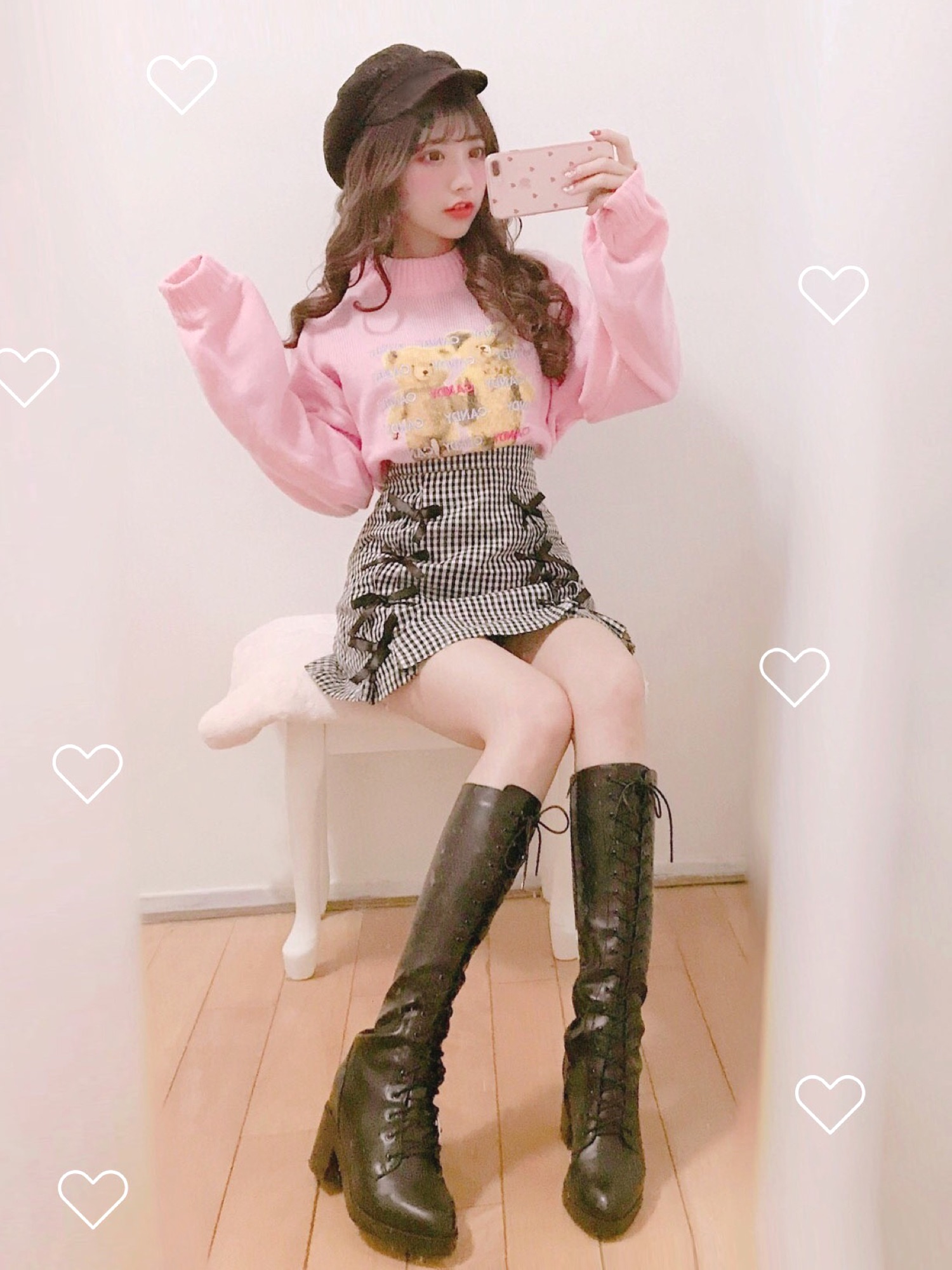 Candy Stripper（キャンディストリッパー）の「TWIN BEARS ニット