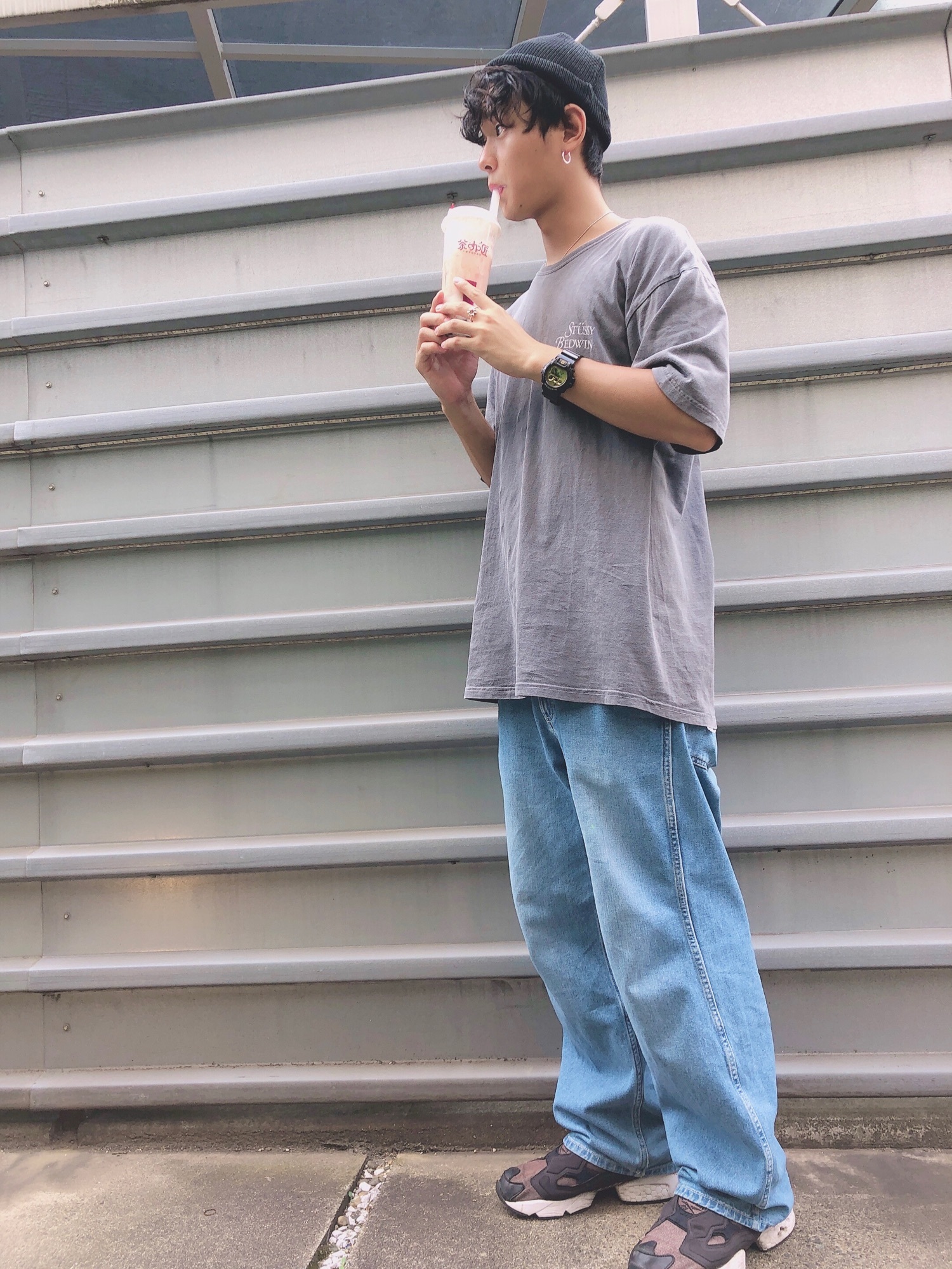 G-SHOCK / GD-100GB-1JF / CASIO Gショック 腕時計を使った人気