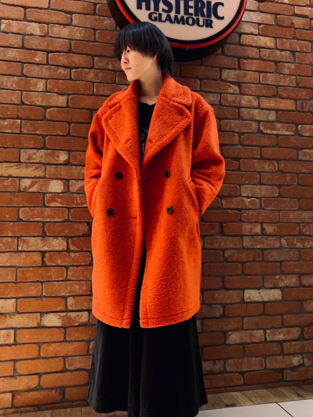 ピーコート（オレンジ系）を使った「ワイドパンツ」のメンズ人気