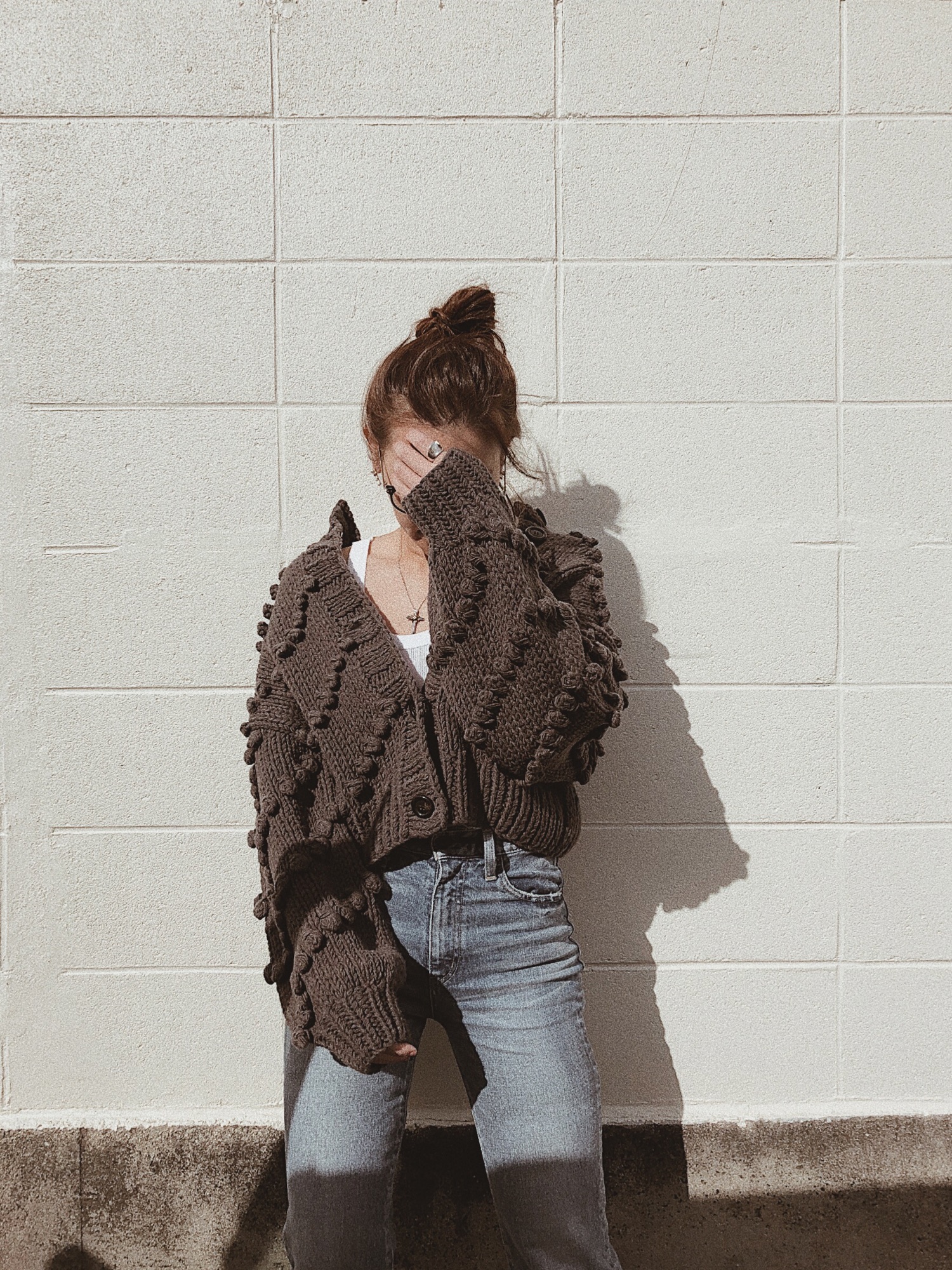 ETRE TOKYO（エトレトウキョウ）の「ポップコーンニットハンド