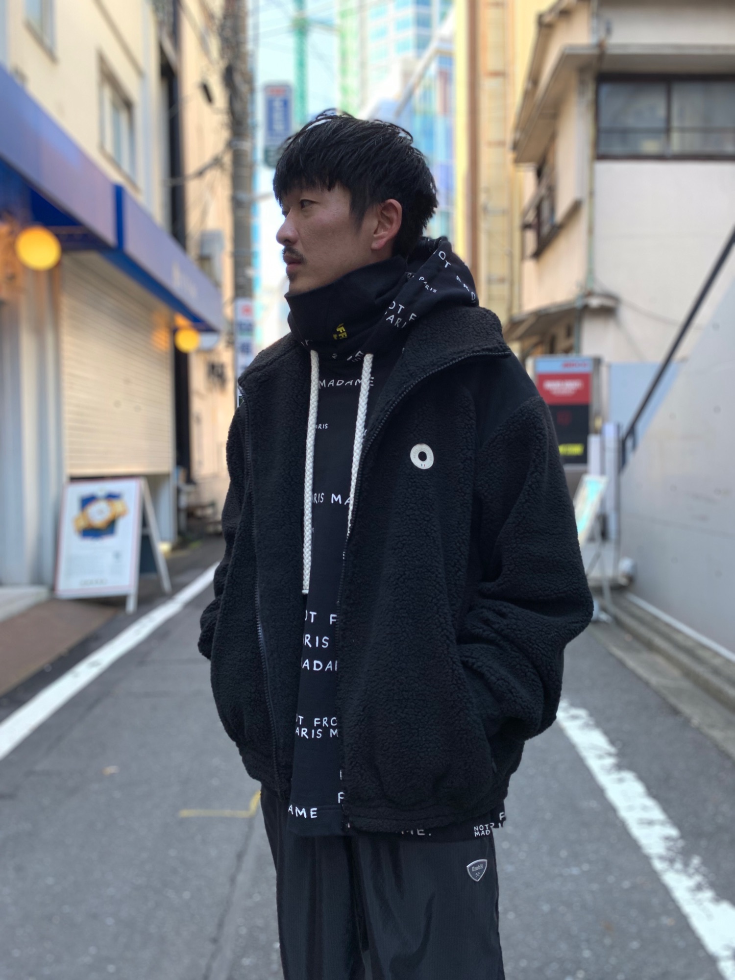 DROLE DE MONSIEUR/ドロールドムッシュ/YOKED SHERPA JKT/ヨークド 