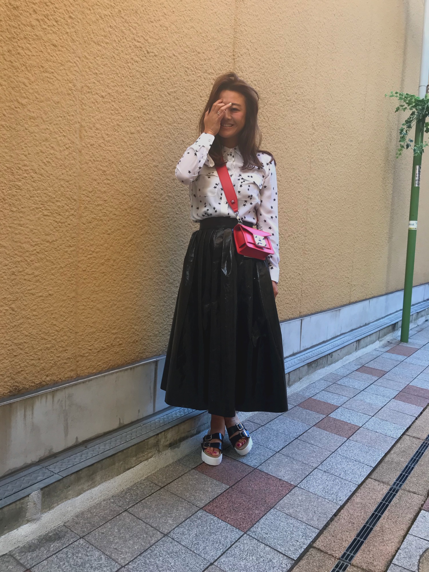 EQUIPMENT（エキップモン）の「EQUIPMENT(エキップモン)星柄シャツ 