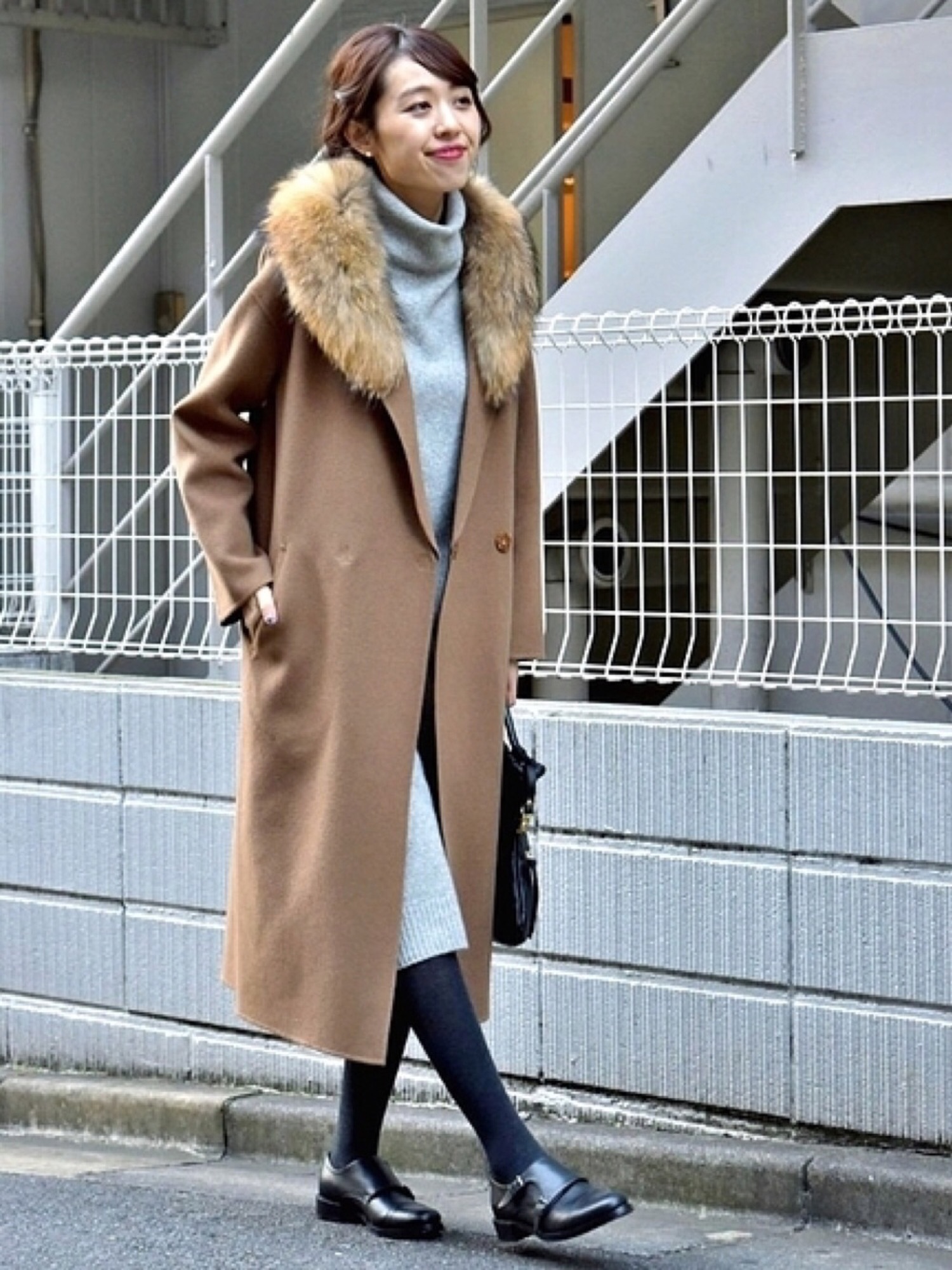 【美品】 スピックアンドスパン ウールロングリバーシブルコート チェスターコート Spick & Span（スピックアンドスパン）の「HAMILTON WOOL リバー