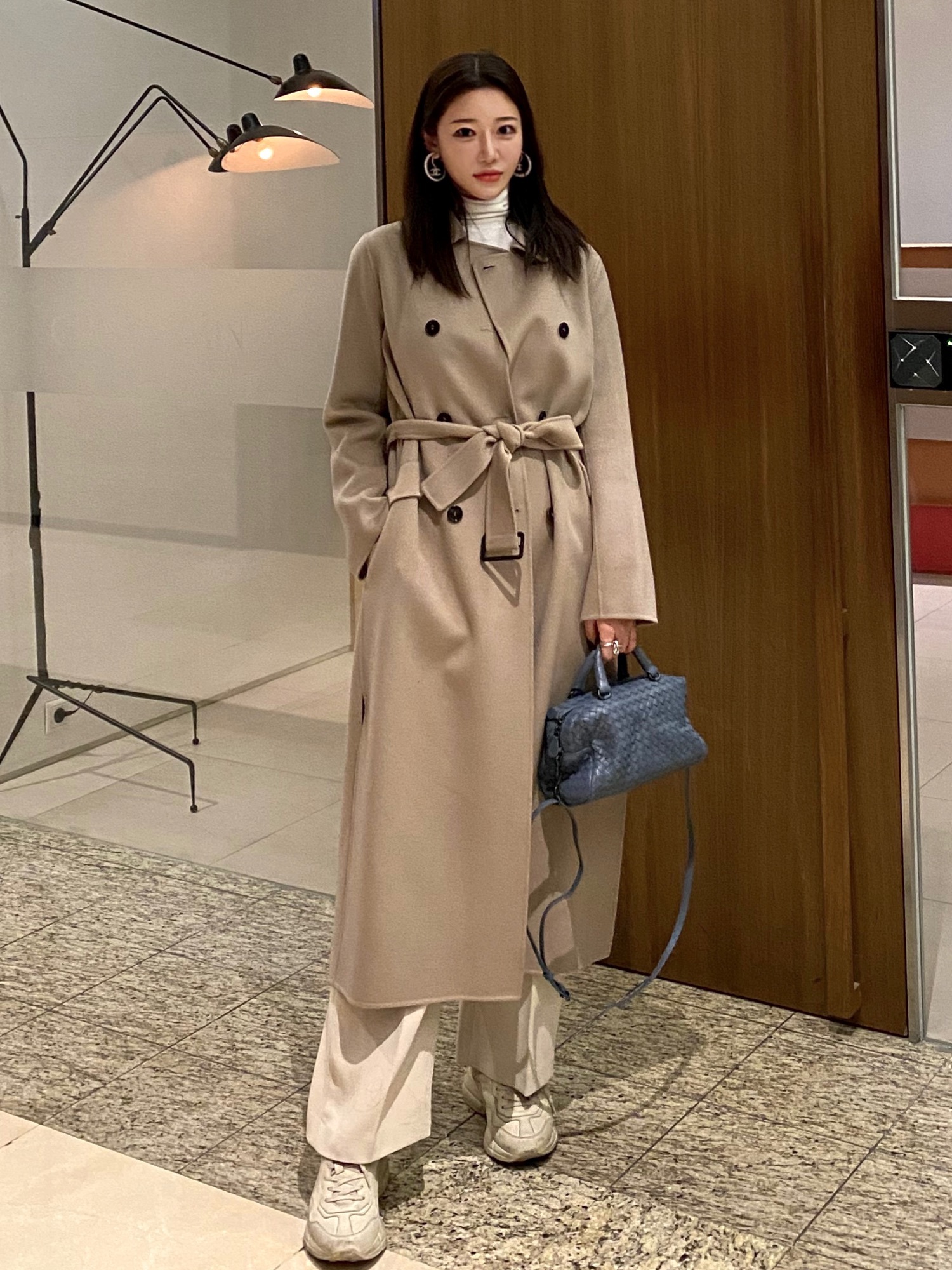 【MAX MARA】 BELLICO ナッパレザー トレンチコート sarahc|Max Maraのトレンチコートを使ったコーディネート - WEAR