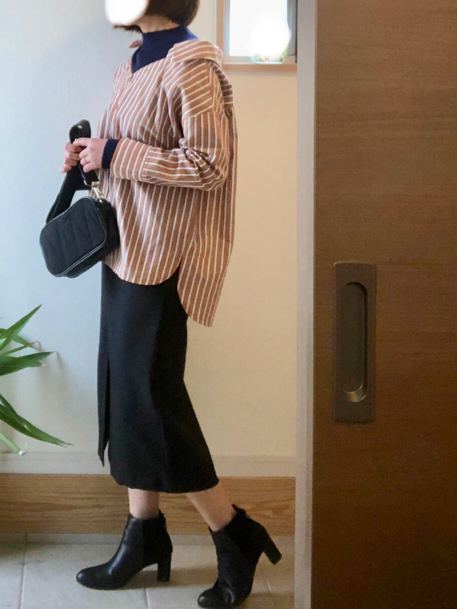 KBF♡ WEB限定　ドッキングドロップシャツ♡ KBF（ケイビーエフ）の「WEB限定 ドッキングドロップシャツ∴（シャツ