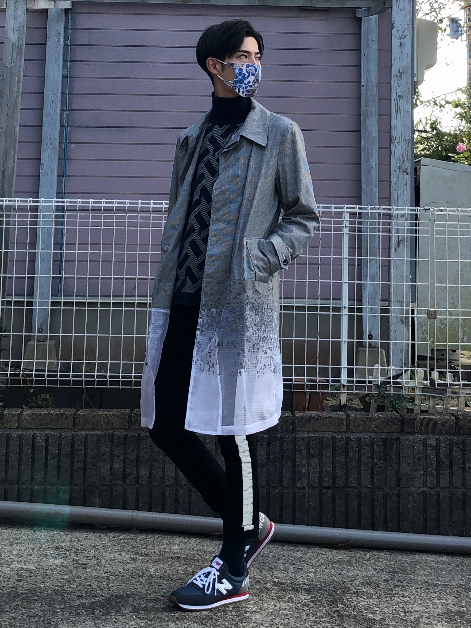 ANREALAGE（アンリアレイジ）の「CLEAR GRADATION STAIN