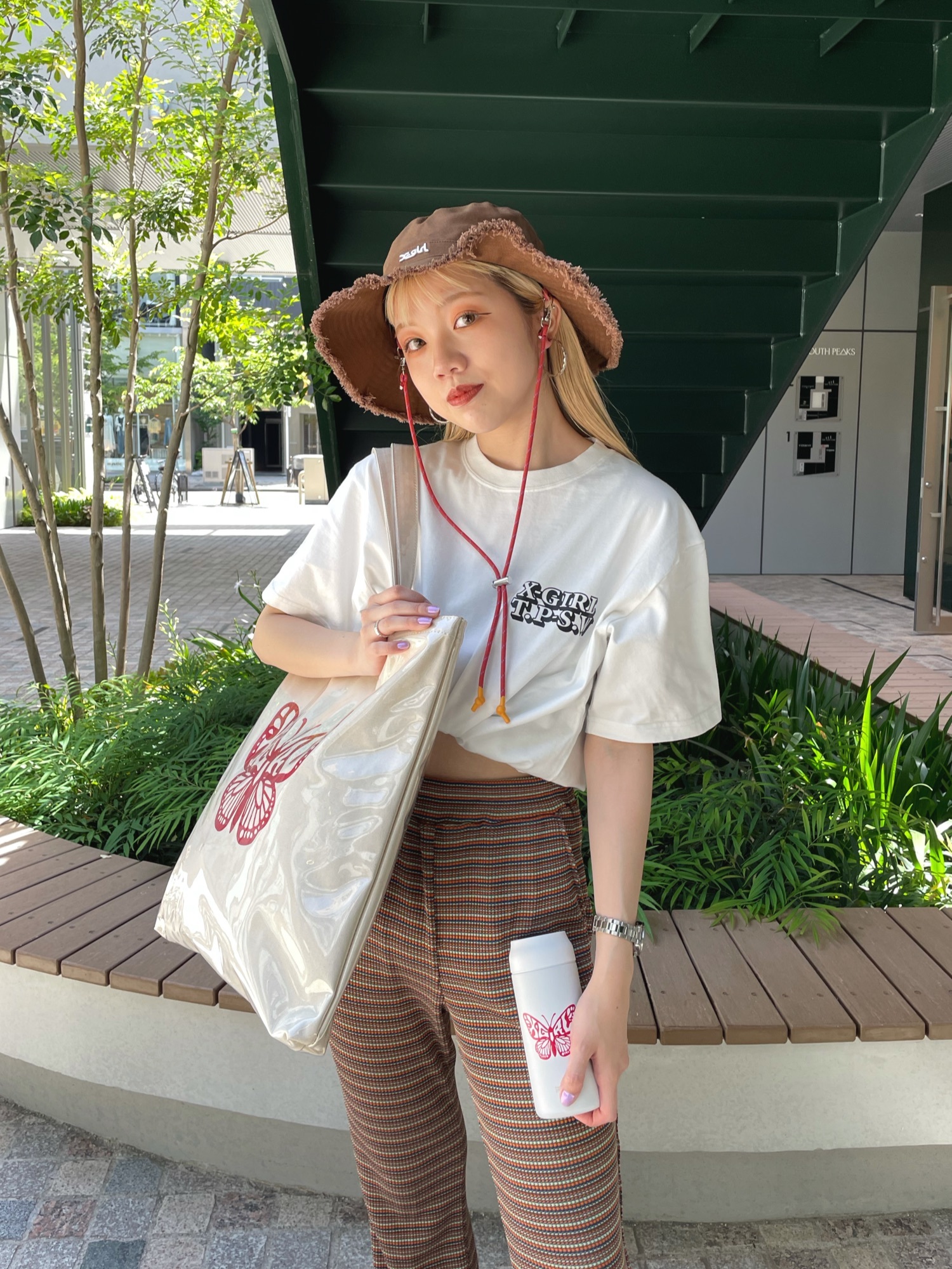 X-girl（エックスガール）の「X-girl × thermo mug ALL DAY BOTTLE