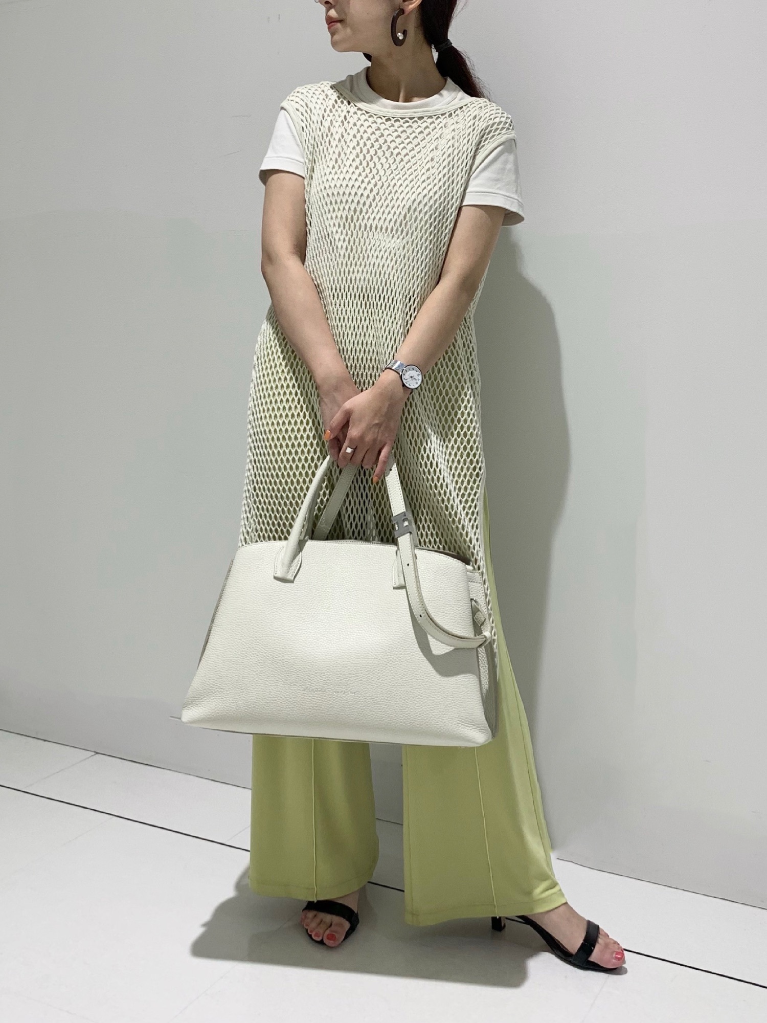 6（ロク）の「＜6(ROKU)＞BIG MESH TUNIC/チュニック（チュニック