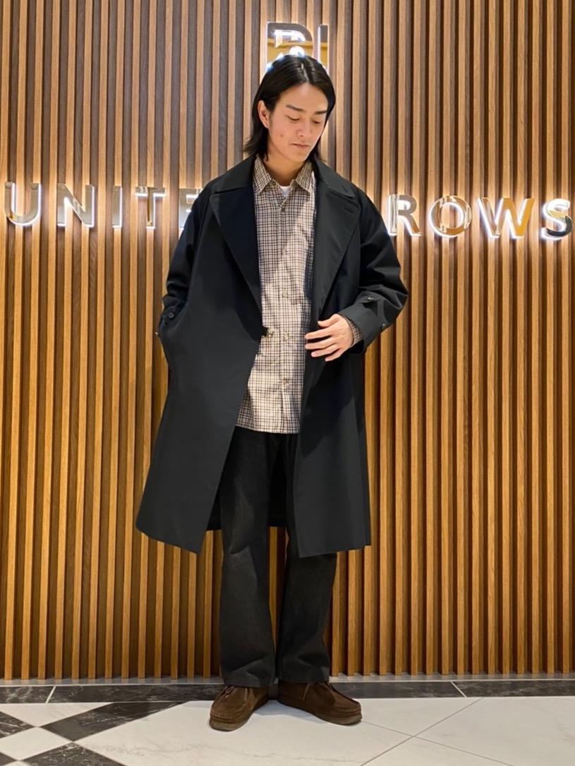 ユナイテッドアローズ　フィンクスコットンラップコートM UNITED ARROWS（ユナイテッドアローズ）の「＜UNITED ARROWS