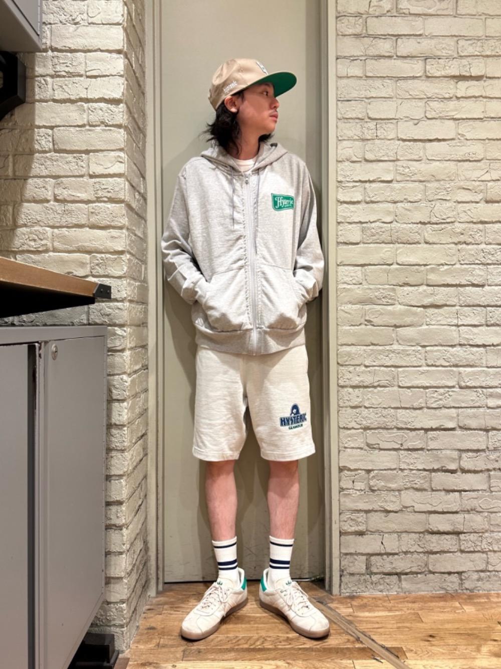 専用 ★ ヒステリックグラマー スウェット ショートパンツ HYSTERIC GLAMOUR（ヒステリックグラマー）の「SLANTED LOGO柄