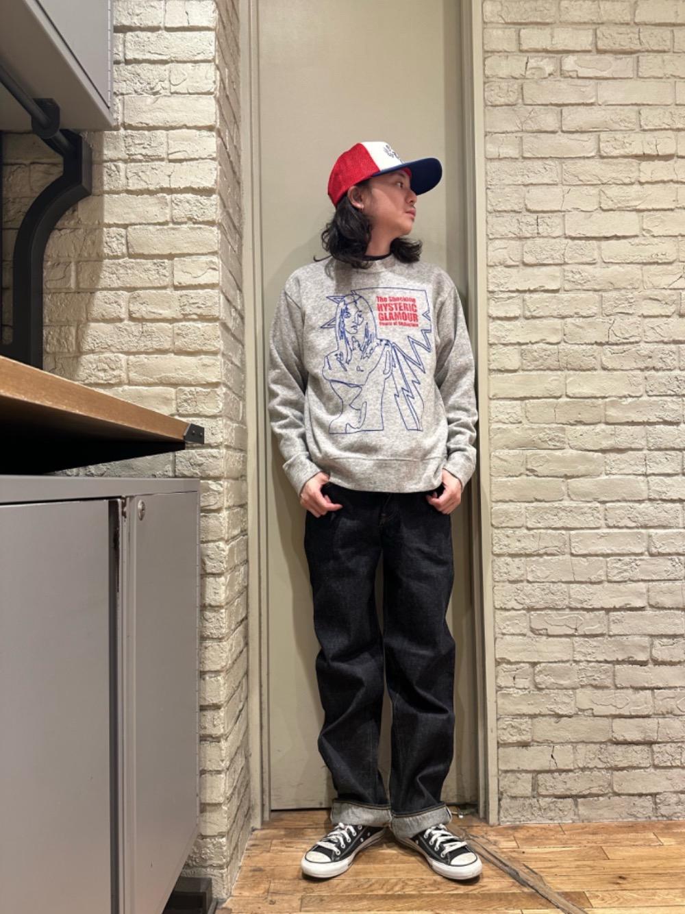 【激レア】ヒステリックグラマー ワッフル スゥエット 刺繍ロゴ 激レア】ヒステリックグラマー ワッフル スゥエット 刺繍ロゴ