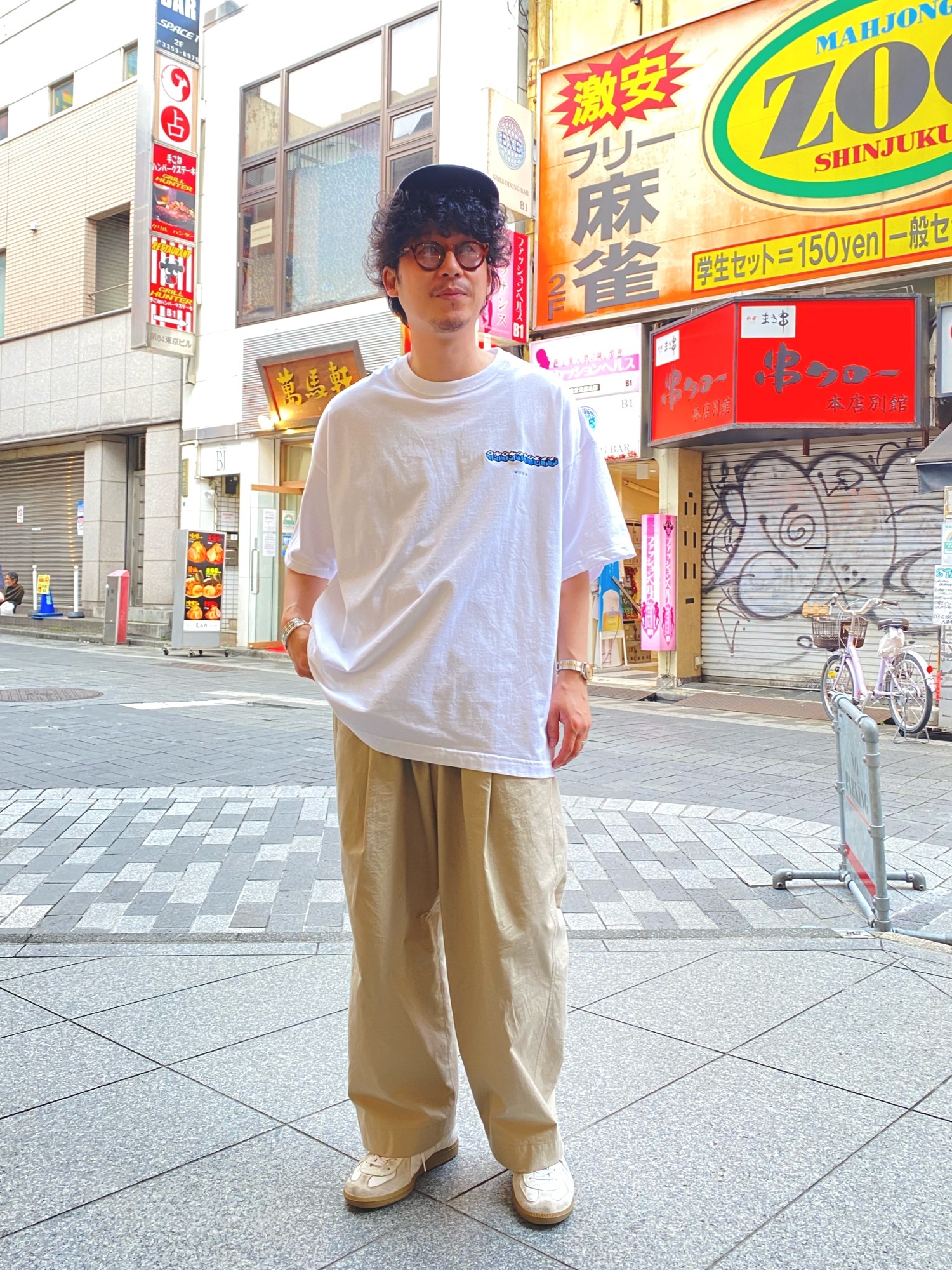 HAVERSACK(ハバーサック) ワイドストレートイージーツイルパンツ