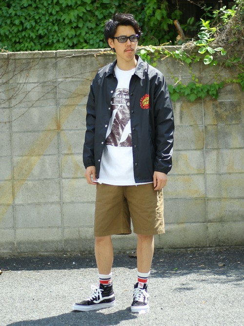 STANDARDCALIFORNIA × SANTA CRUZ コーチジャケット L スタンダード