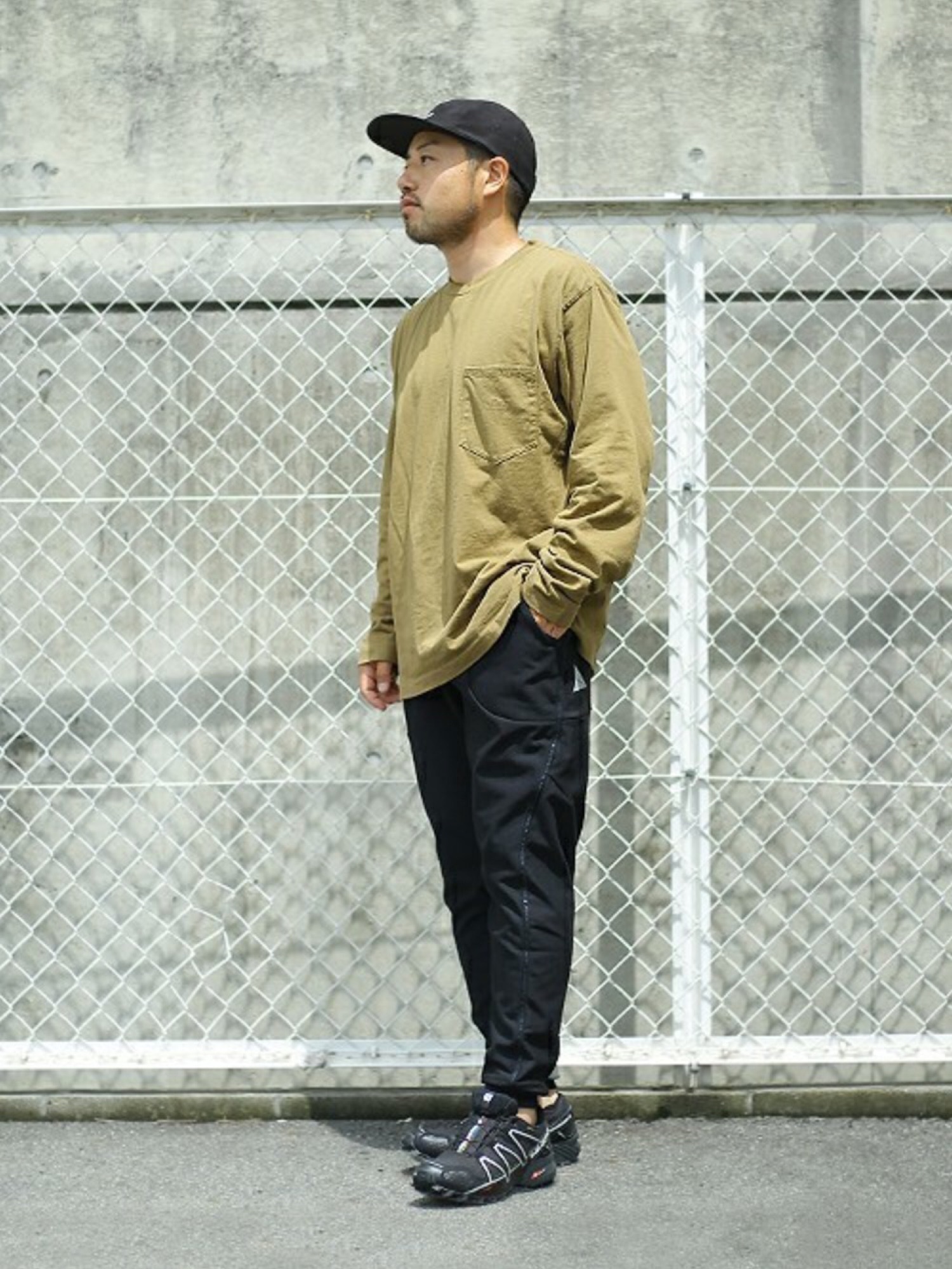 and wander（アンドワンダー）の「light fleece pants reflect（その他
