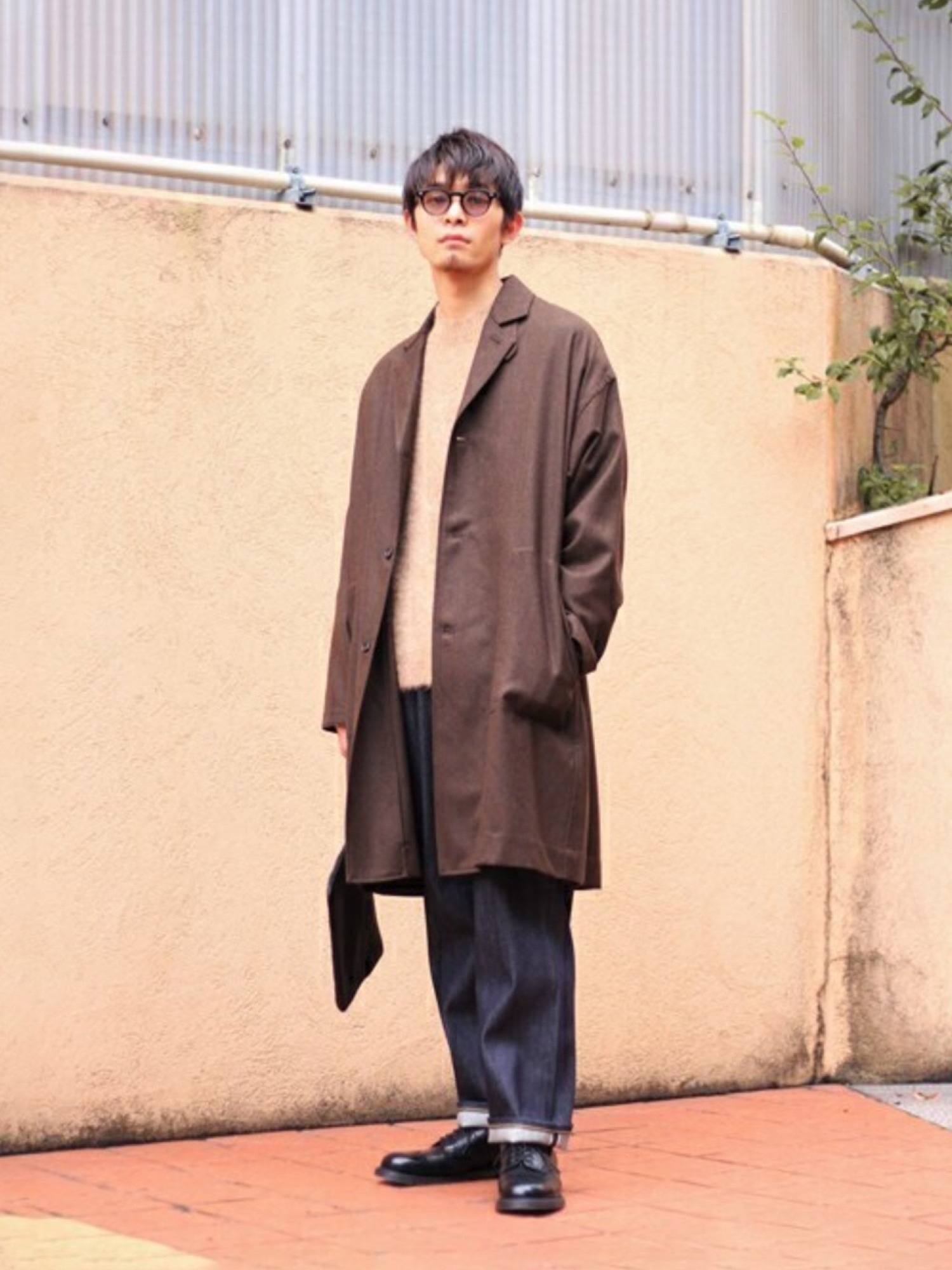marka（マーカ）の「marka / マーカ：SHIRT COAT - wool soft serge