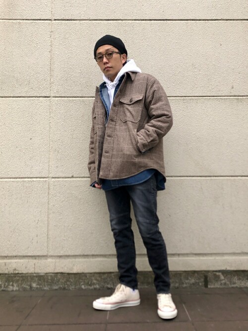 GOLD / ゴールド：MILLING C/W TWILL C.P.O JACKET：GL14659[MUS]を