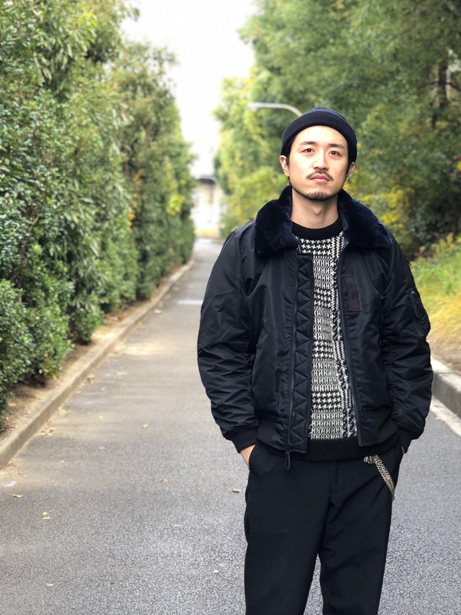 B-15フライトジャケットを使った人気ファッションコーディネート - WEAR