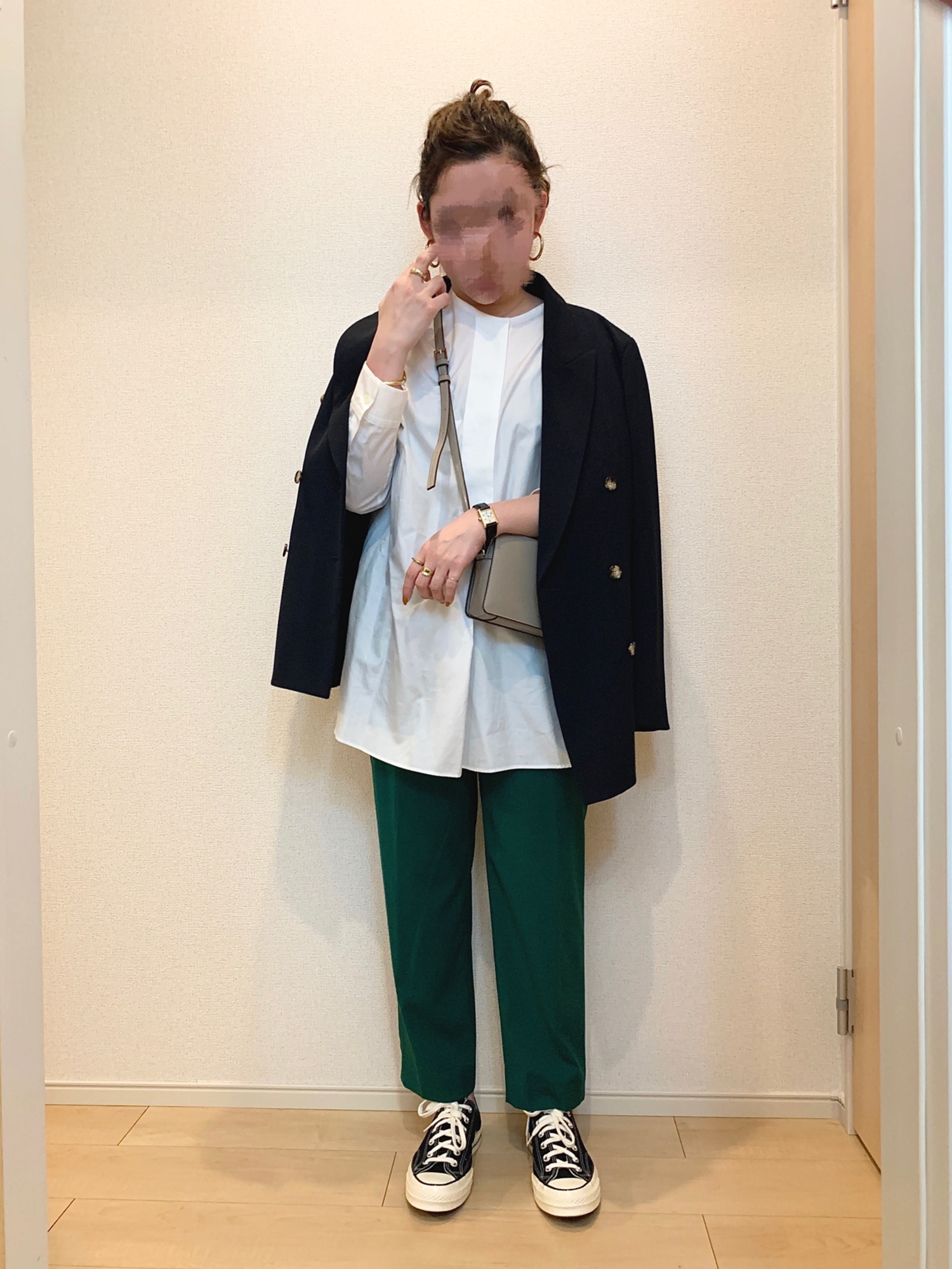 Spick & Span（スピックアンドスパン）の「カルゼダブルブレスト