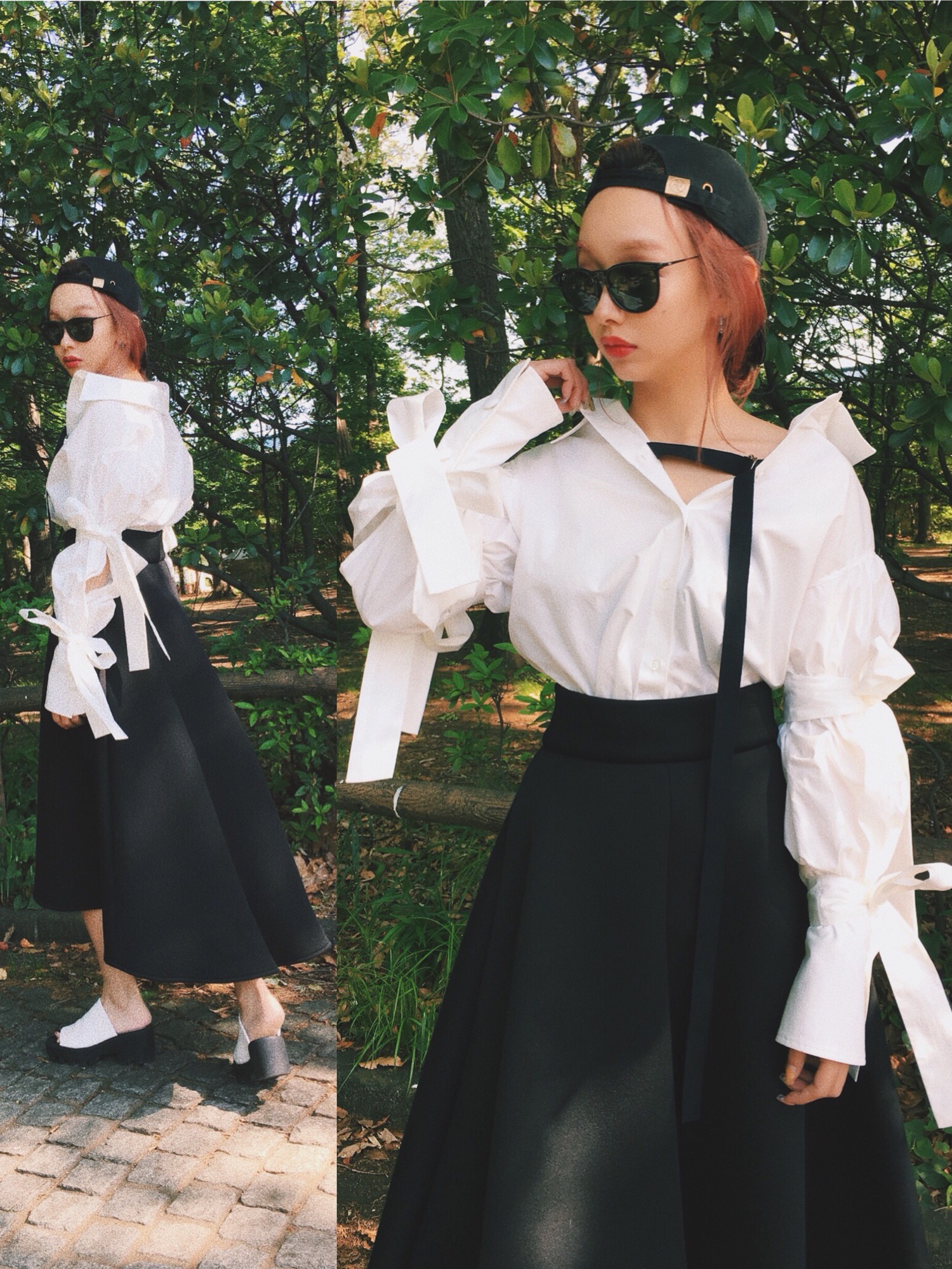 FICTION TOKYO（フィクショントーキョー）の「rsk923-Bonding skirt