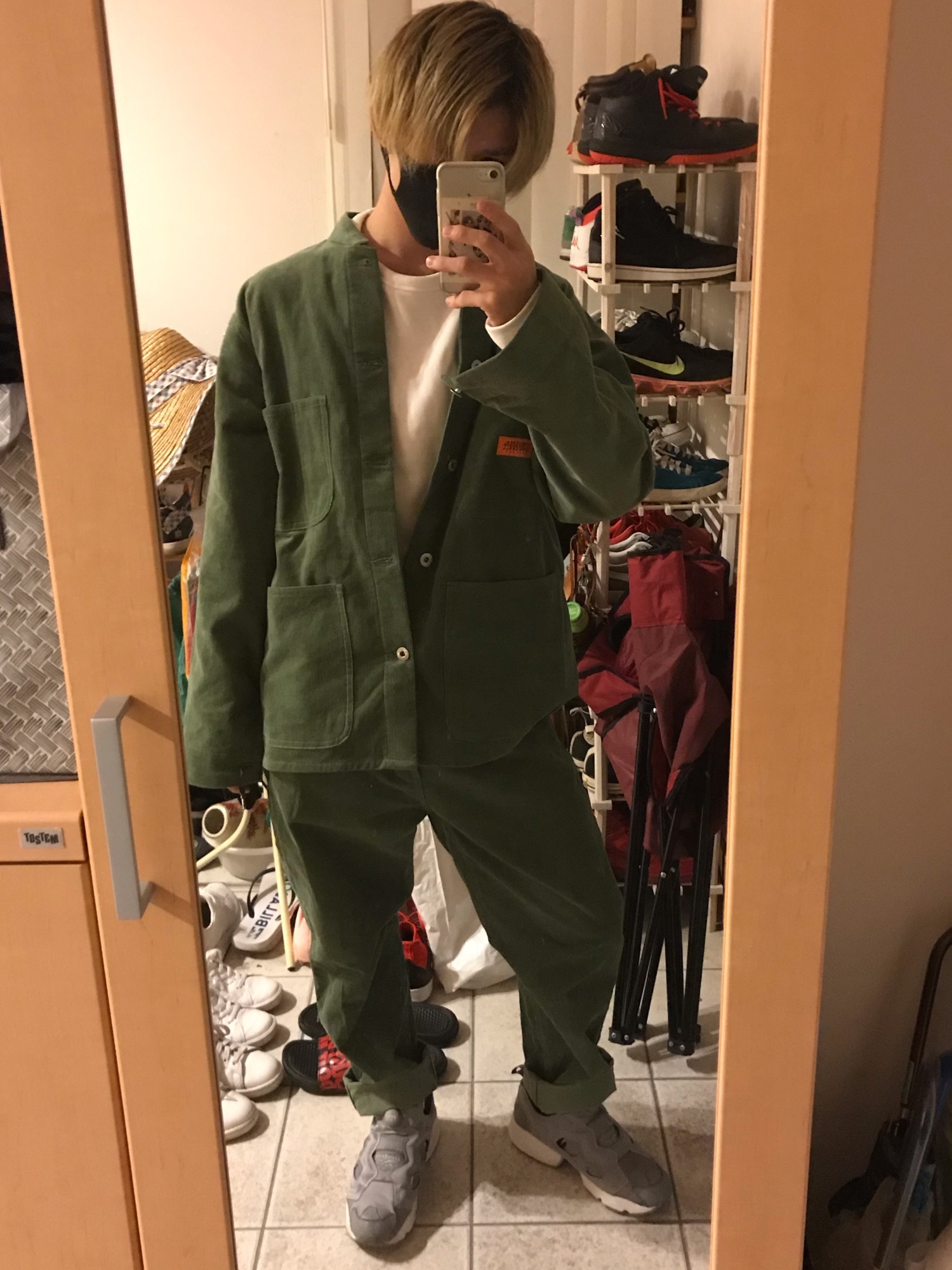 UNIVERSAL OVERALLのセットアップを使ったメンズ人気