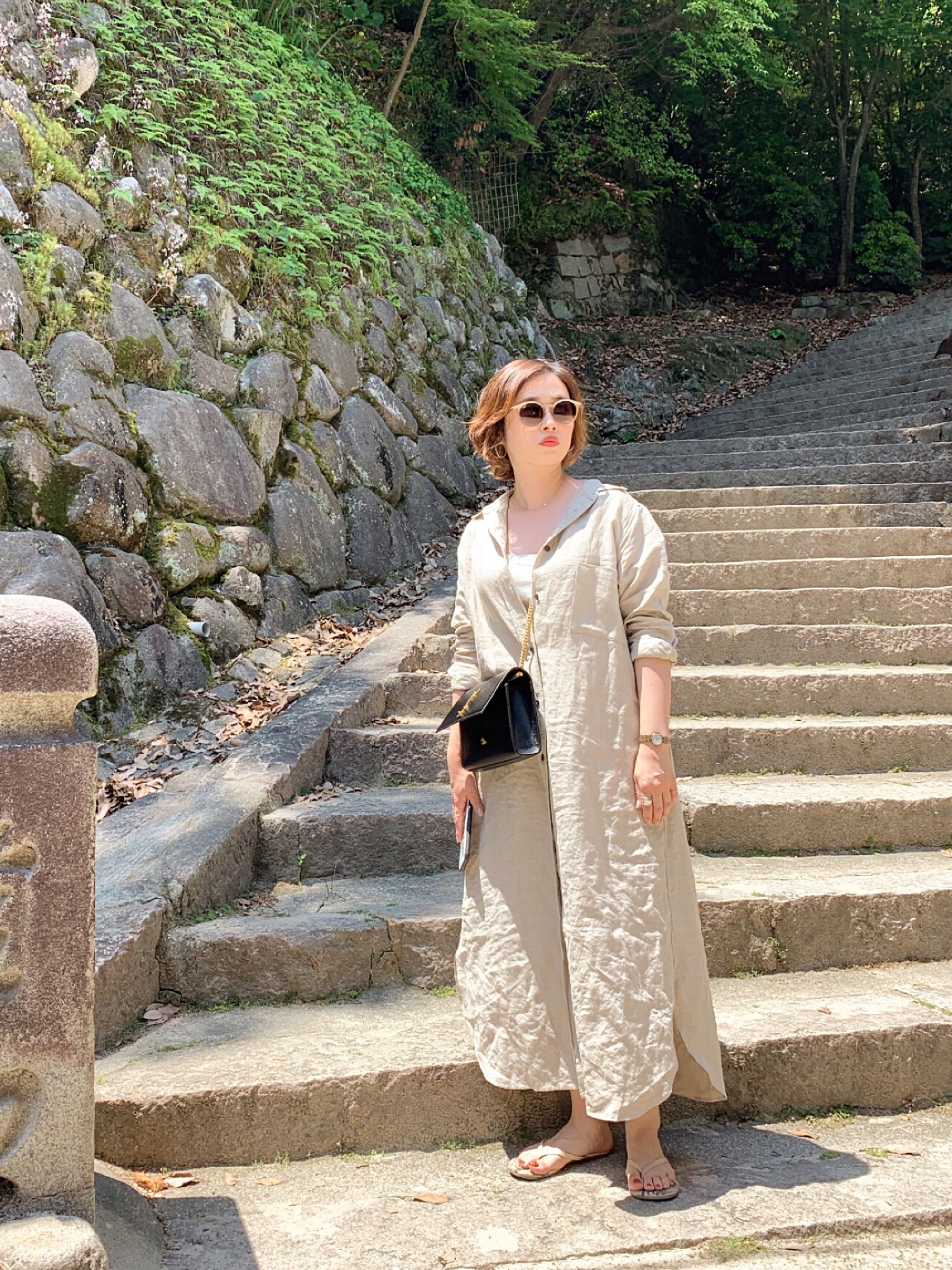 plage（プラージュ）の「リネンシャツワンピース◇（シャツワンピース