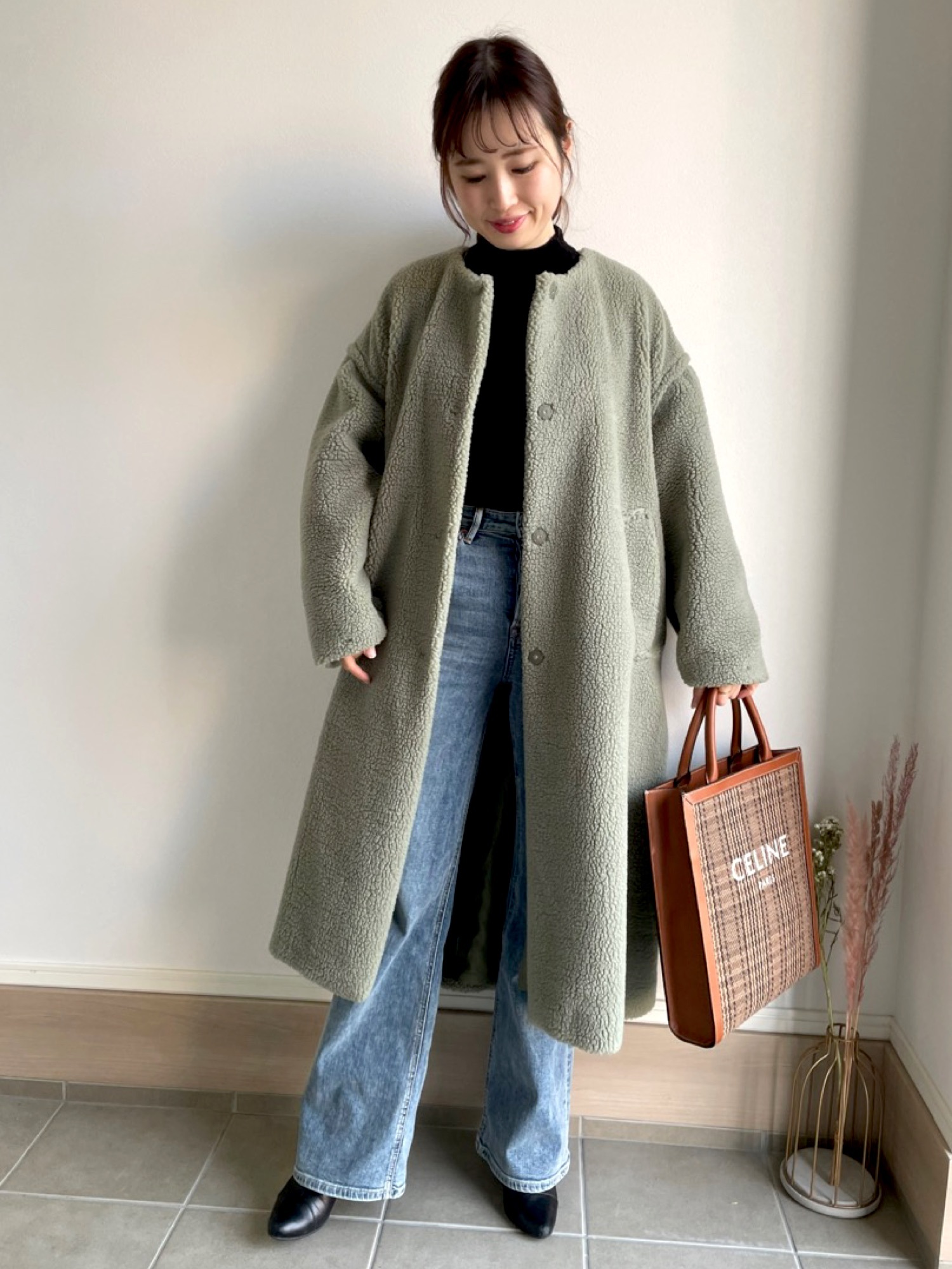 plage GRLFRND/ガールフレンド SP CARILA デニムパンツ plage（プラージュ）の「【GRLFRND/ガールフレンド】SP CARILA