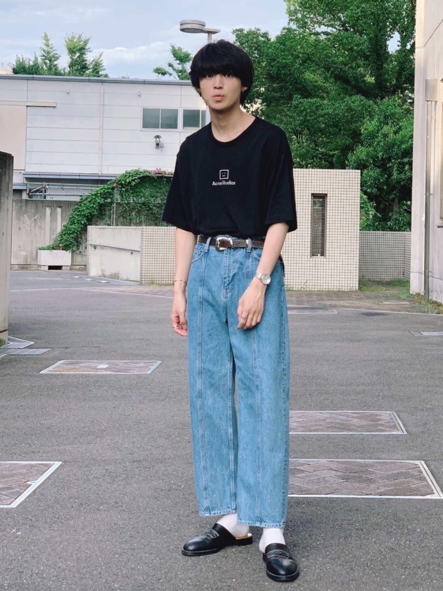 がーくん着用　acne studios スウェット　Mサイズ がー｜Acne Studiosのスウェットを使ったコーディネート - WEAR