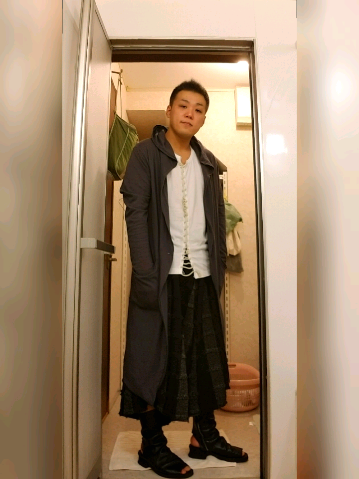 NO ID.（ノーアイディ）の「mko6608-ｵｰﾌﾟﾝﾄｩﾄﾞﾚｰﾌﾟﾌﾞｰﾂ（ブーツ）」 - WEAR