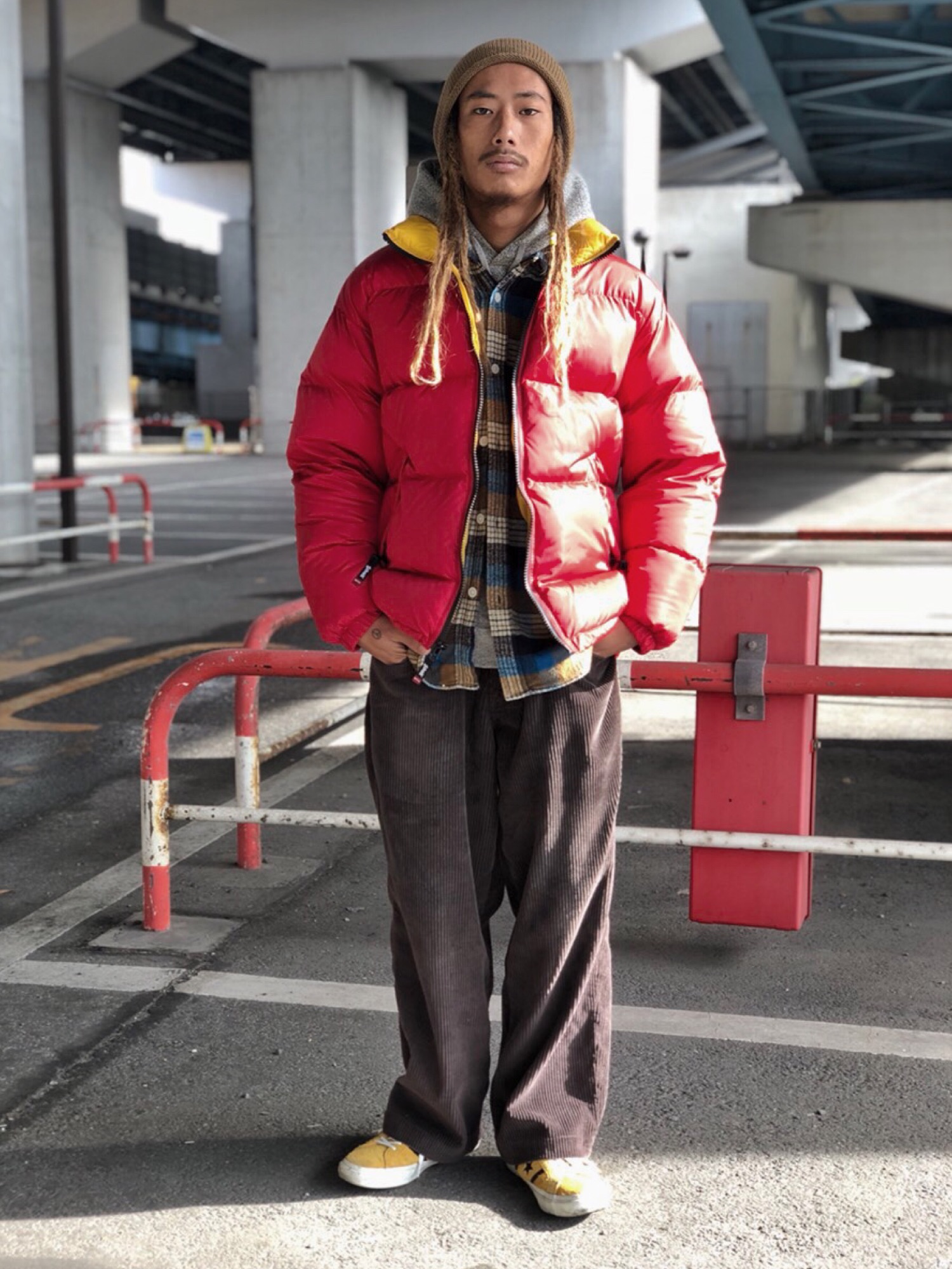 Schott/ショット/NYLON HYBRID DOWN JACKET/ナイロン ハイブリッド 