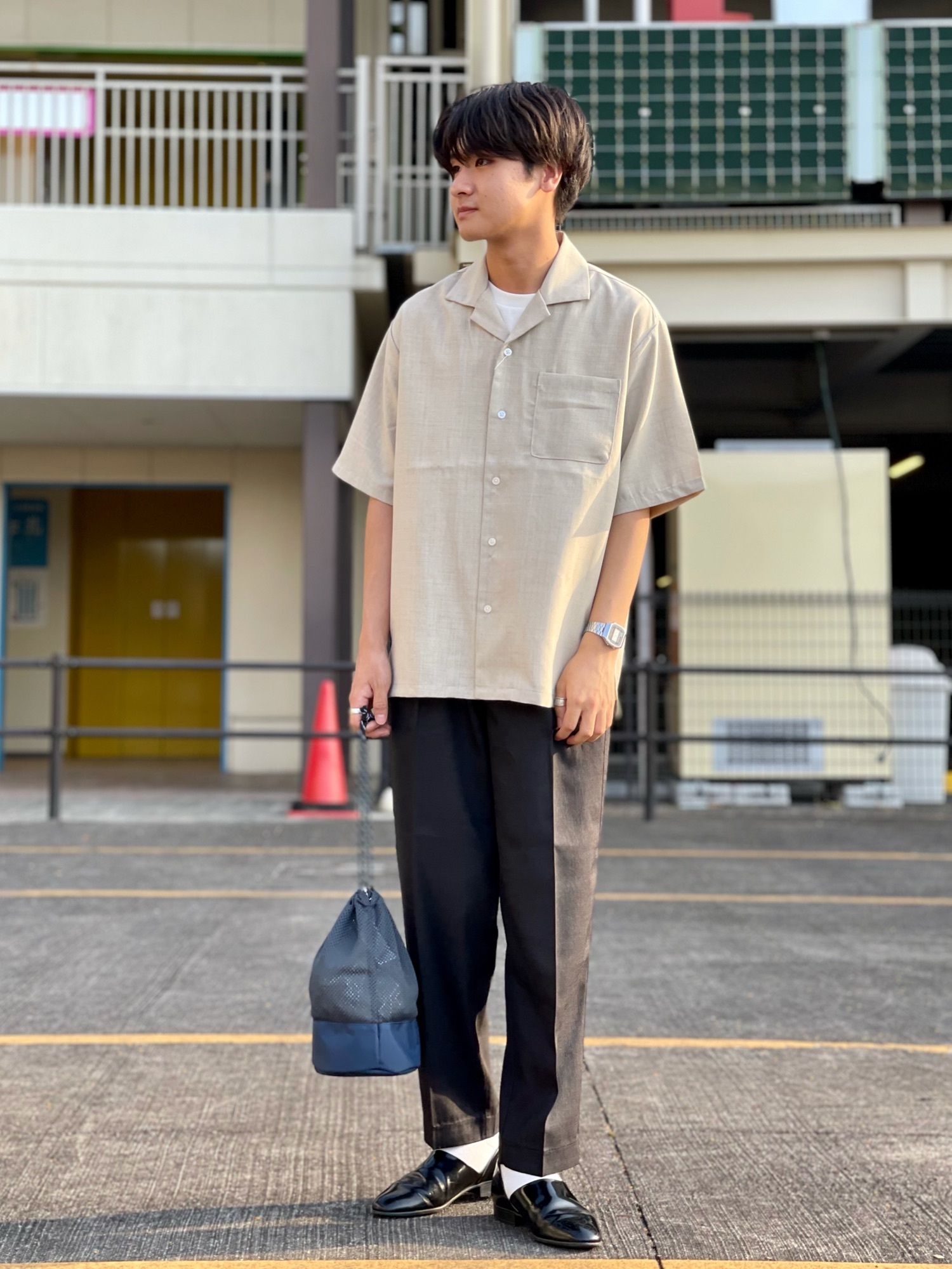 HARUTA】 ハルタ M'S SPOCK SHOES スポックシューズ 850 BLACK