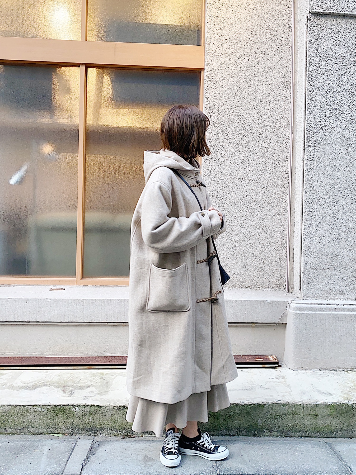 UNIQLO（ユニクロ）の「ウールブレンドダッフルコート（その他