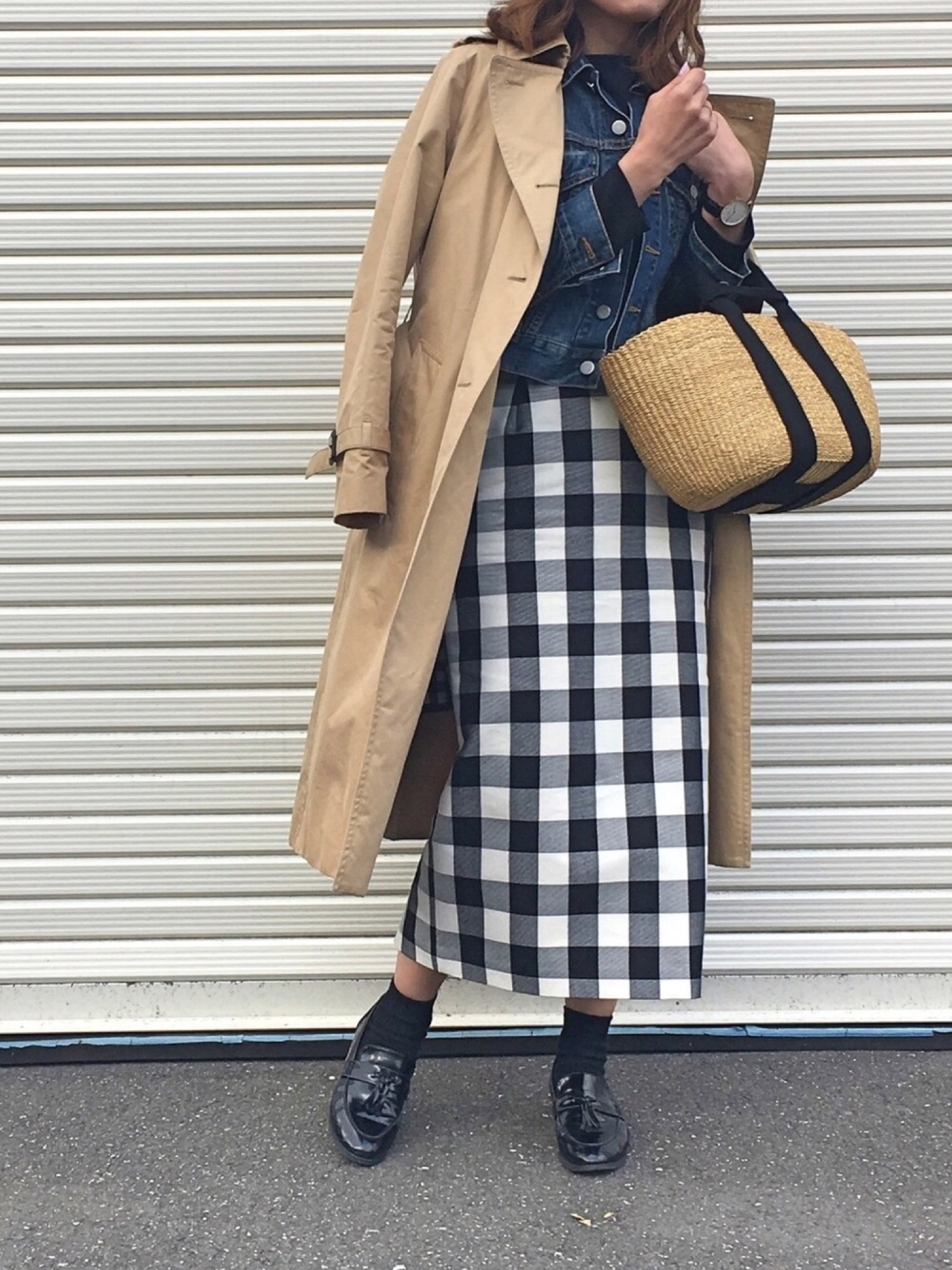 IENA イエナ ハイカウントギャバロングトレンチコート 2021 IENA