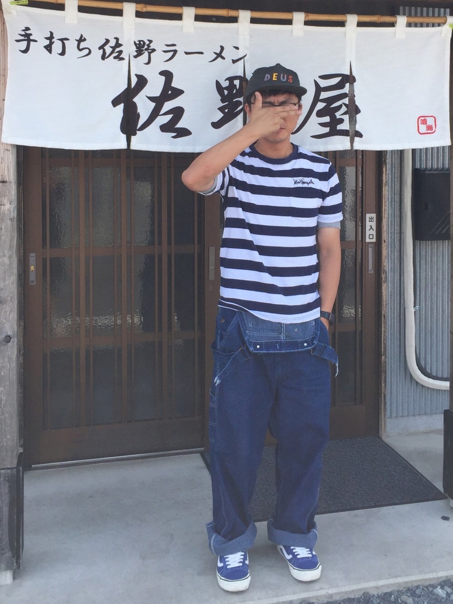 帽子を使った「佐野プレミアムアウトレット」のメンズ人気ファッション