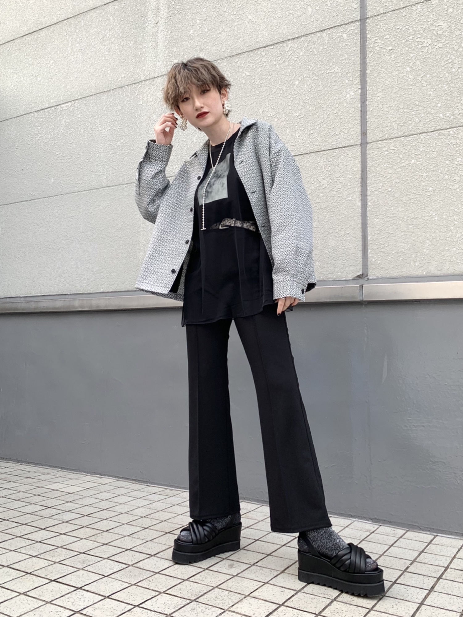 HARE（ハレ）の「キカガクジャガードシャツ(HARE)（シャツ/ブラウス 