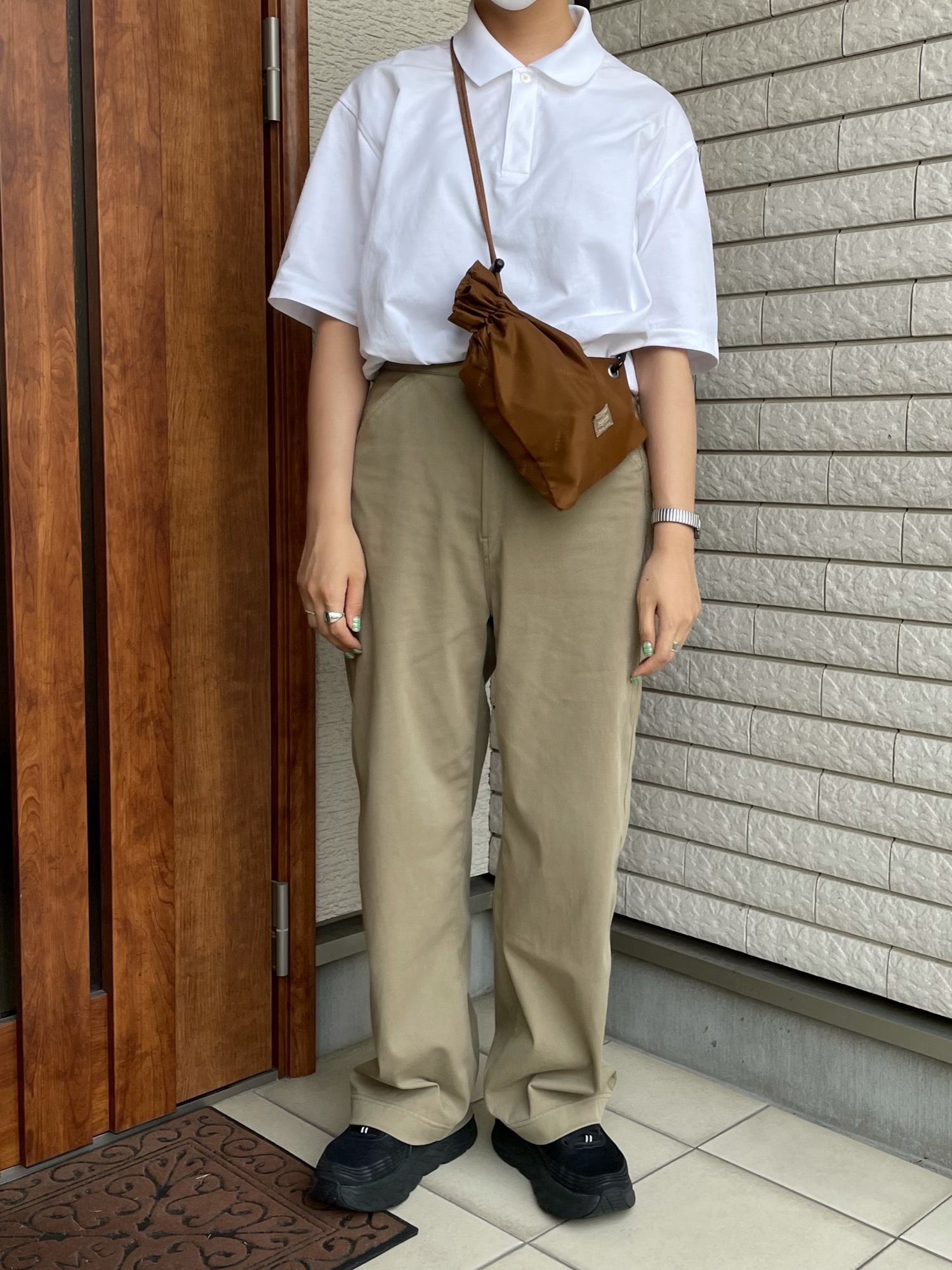 PORTER（ポーター）の「PORTER × B印 ヨシダ / 別注 巾着 ショルダー