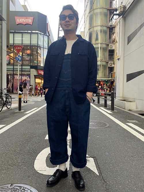 LEVI'S VINTAGE CLOTHINGのサロペット/オーバーオールを使った
