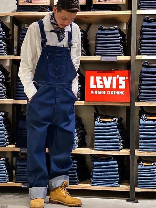 Levi'sオーバーオール Levi's サロペット オーバーオール XL STRAIGHT レディース