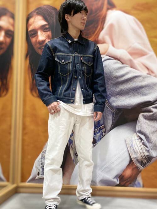 リーバイス STAFF MEN｜Levi'sのデニムジャケットを使った