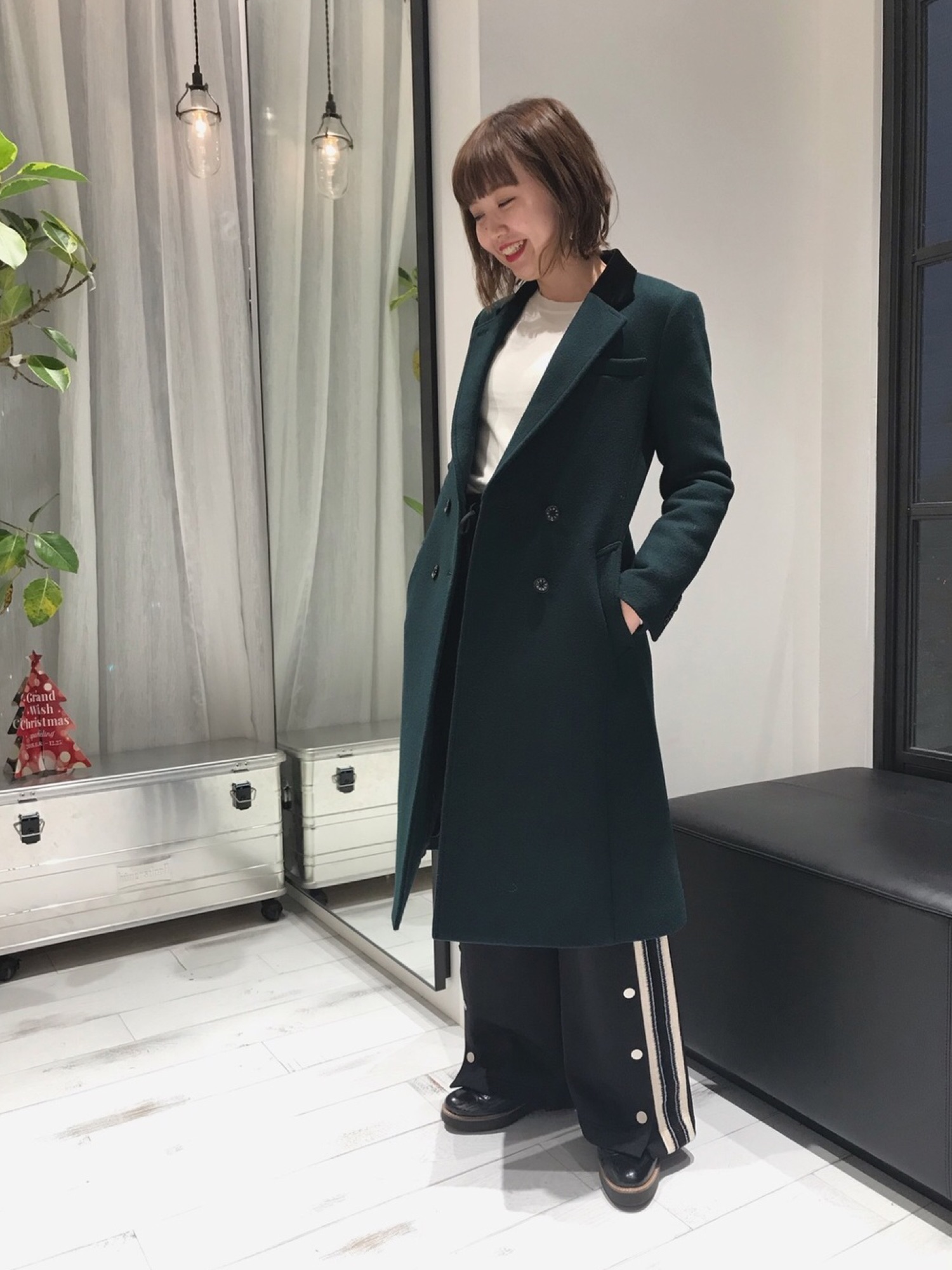 ◇雑誌掲載◇【LOVELESS】WOMENS ボトルグリーンダブル