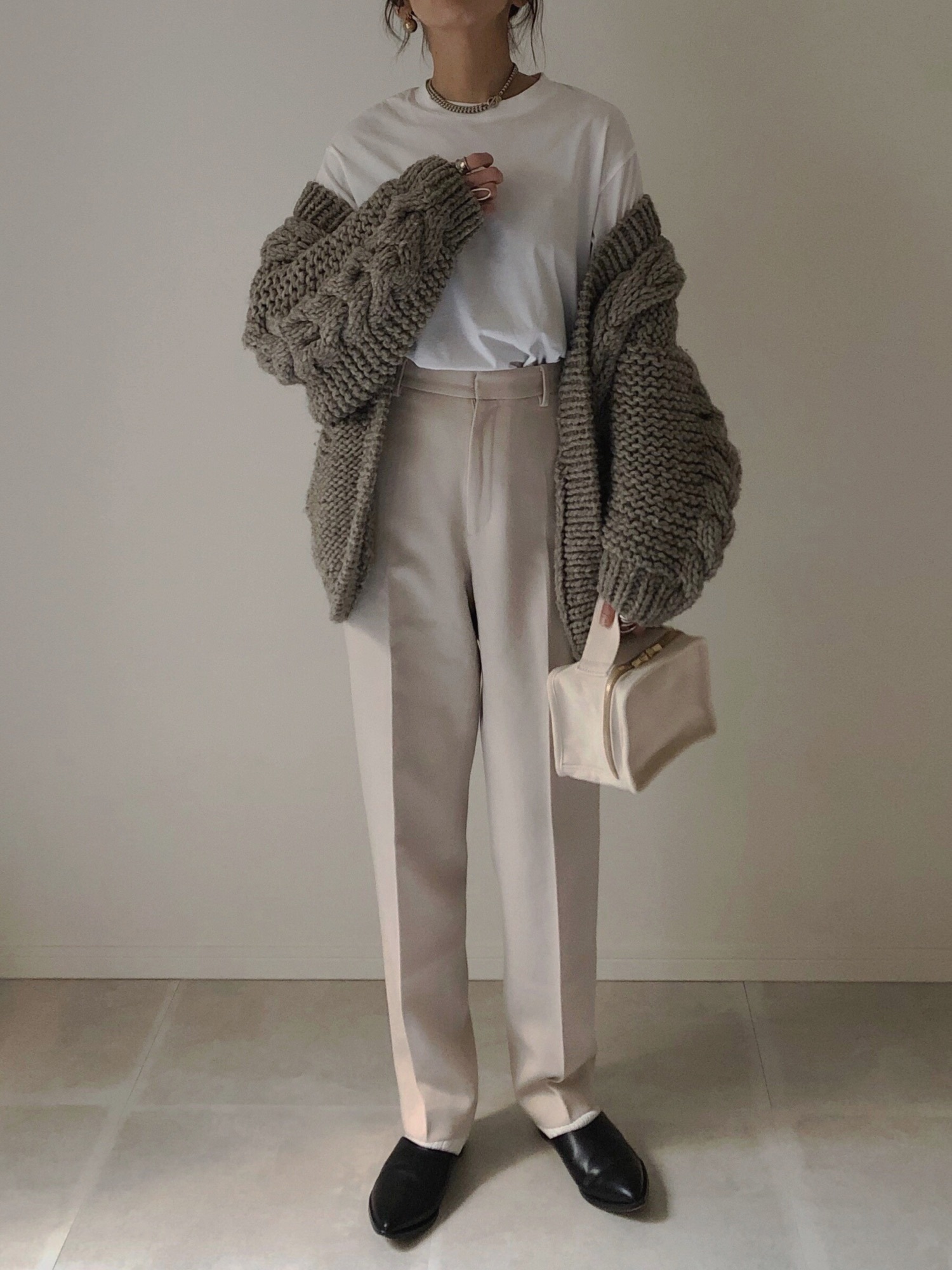 TODAYFUL ''Cable HandKnit Cardigan''
