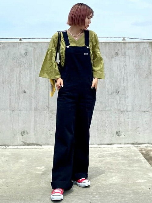 B:MING by BEAMS Wrangler / フレア サロペット B:MING by BEAMS（ビーミングバイビームス）の「Wrangler / フレア