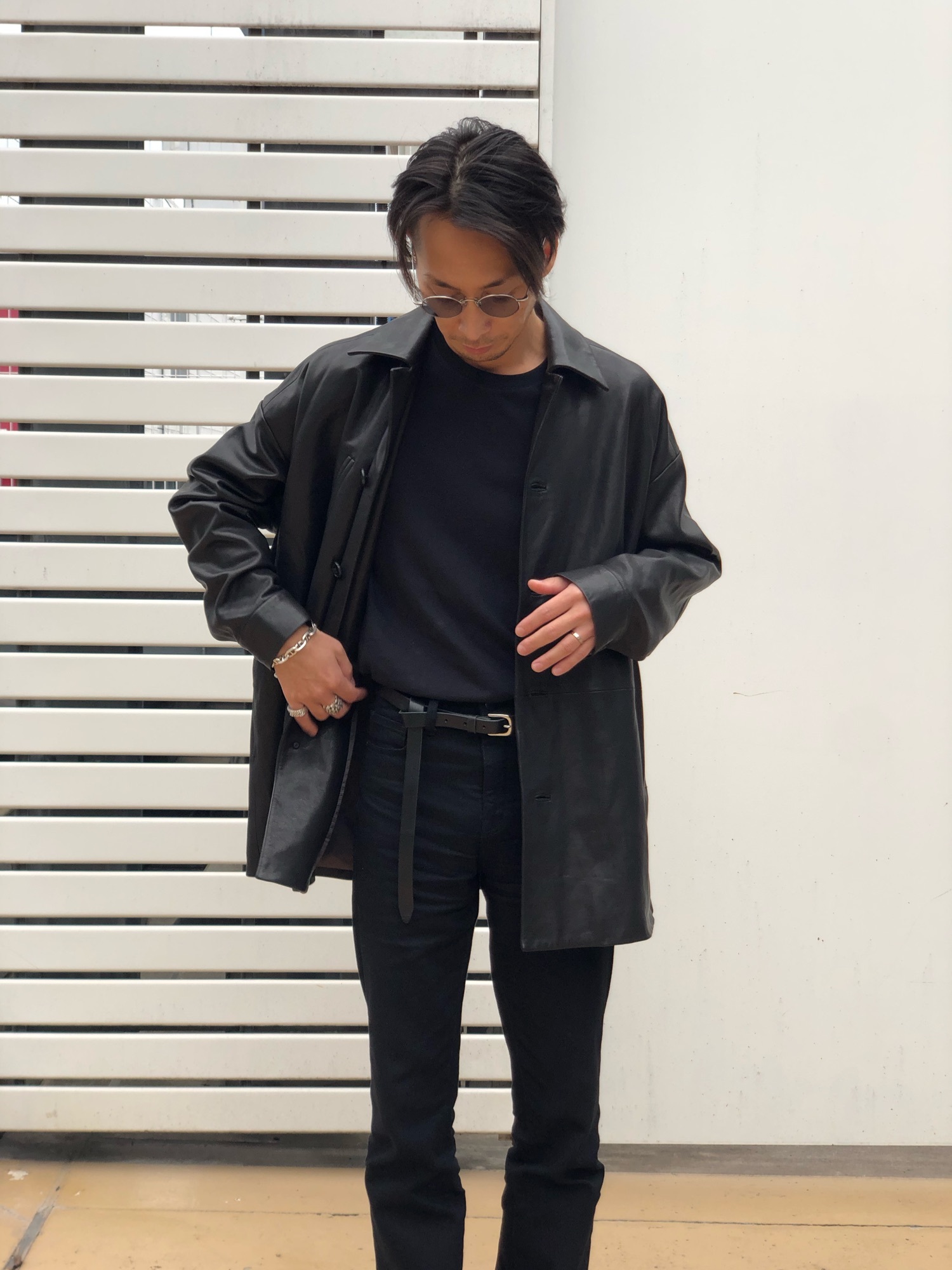 Lui's（ルイス）の「レザーカーコート（その他アウター）」 - WEAR