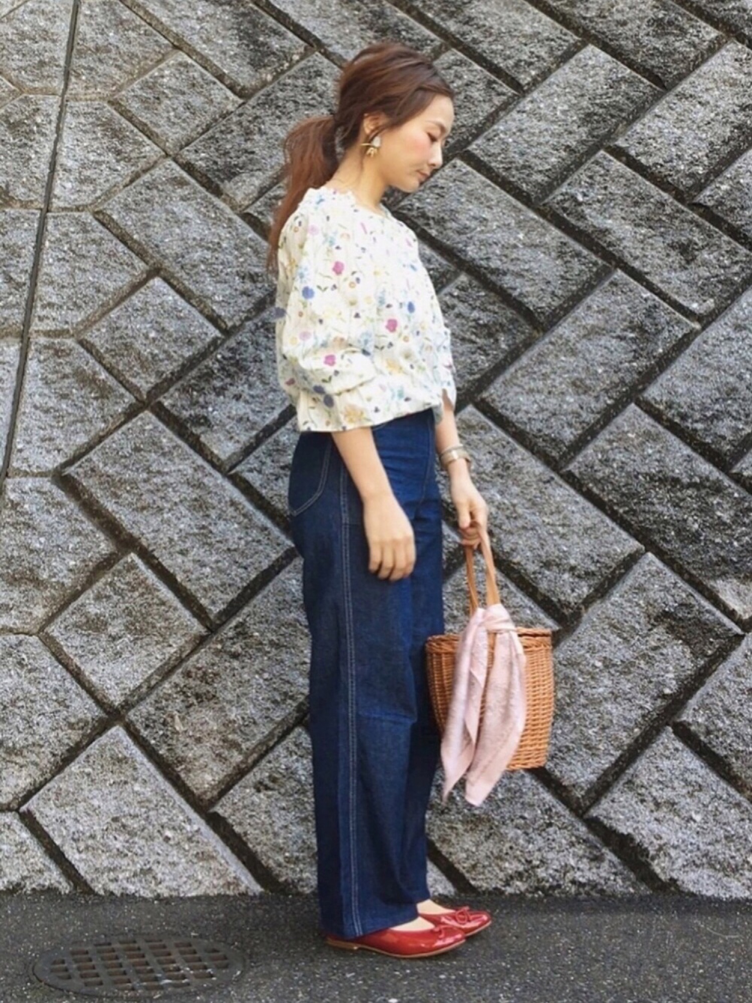IENA（イエナ）の「LIBERTY ロングスリーブ 2WAY ブラウス