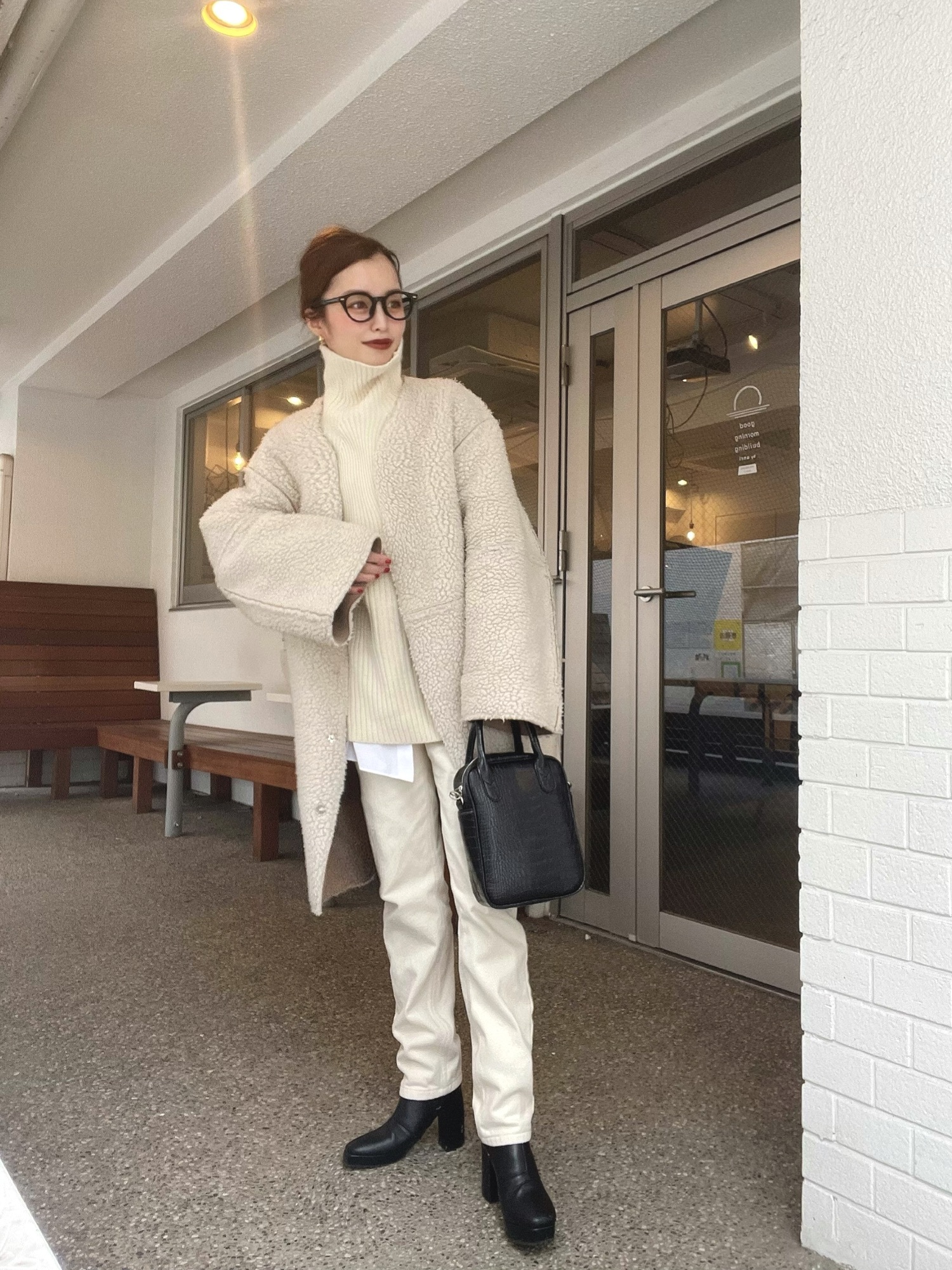 ETRE TOKYO（エトレトウキョウ）の「リバーシブルムートンコート