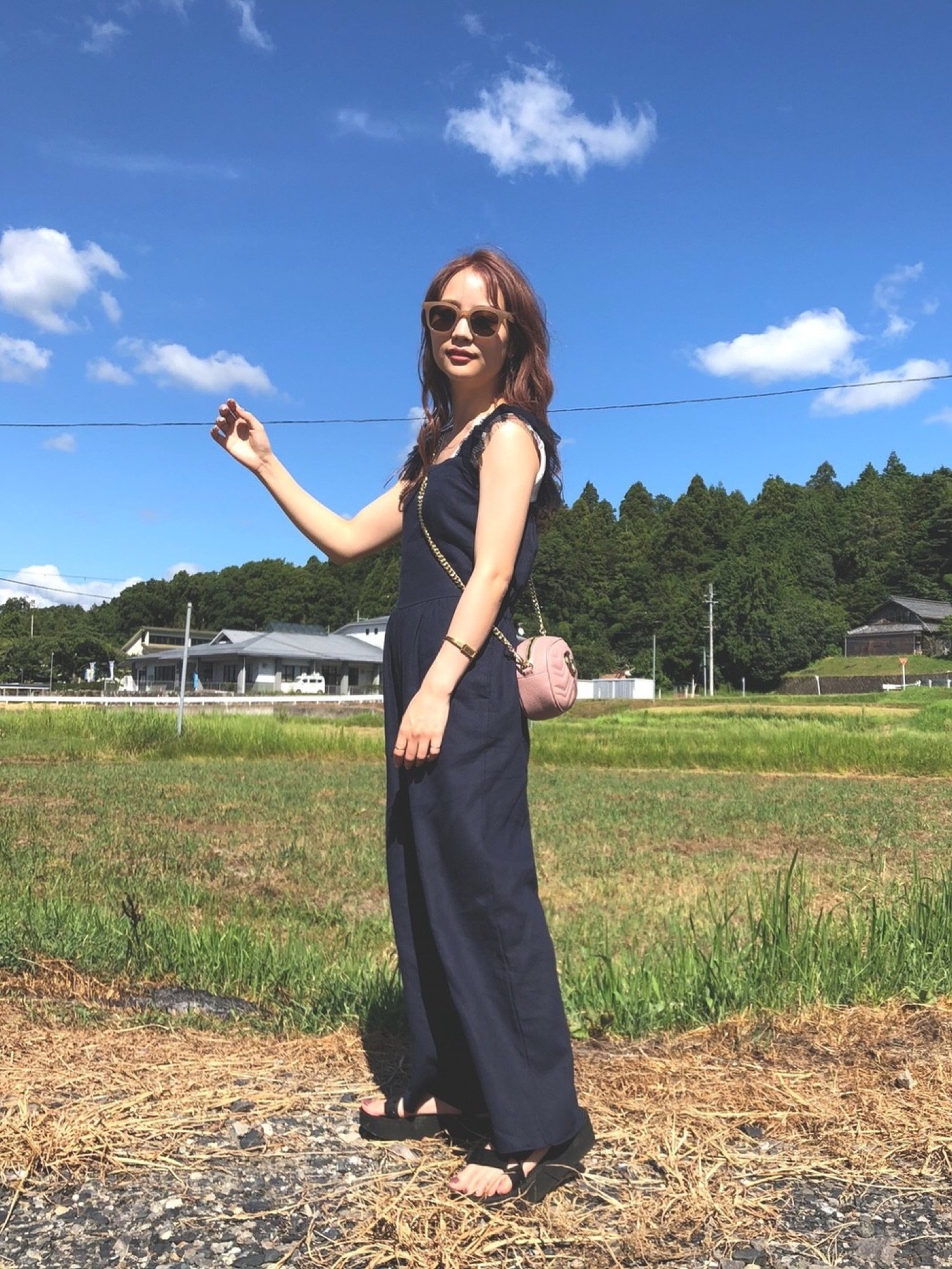 flower（フラワー）の「サマータイムロンパース（サロペット