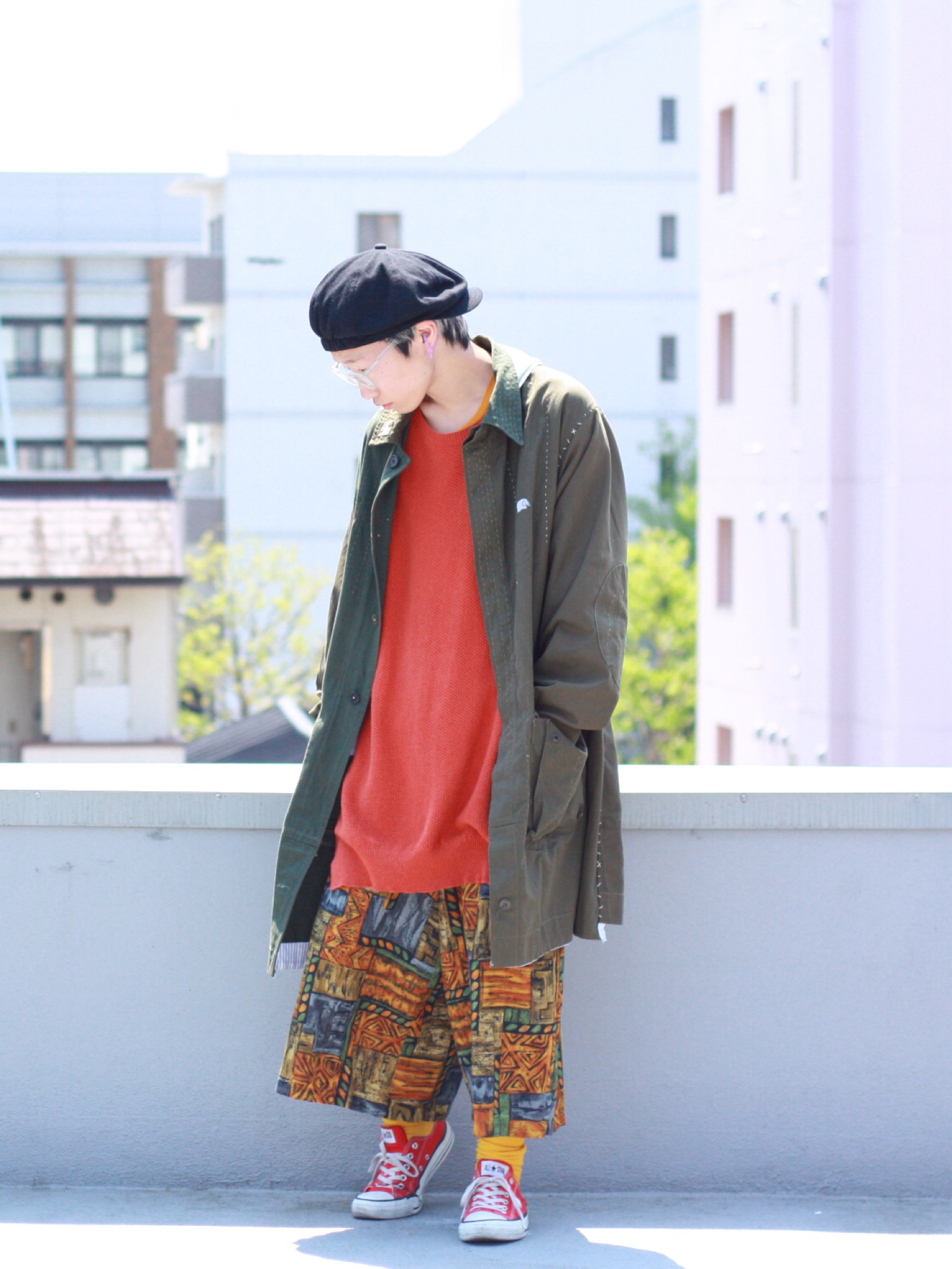 keisuke kandaのミリタリージャケットを使ったメンズ人気ファッション 