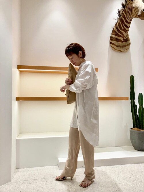 Whim Gazette（ウィムガゼット）の「リネンオーバーシャツ