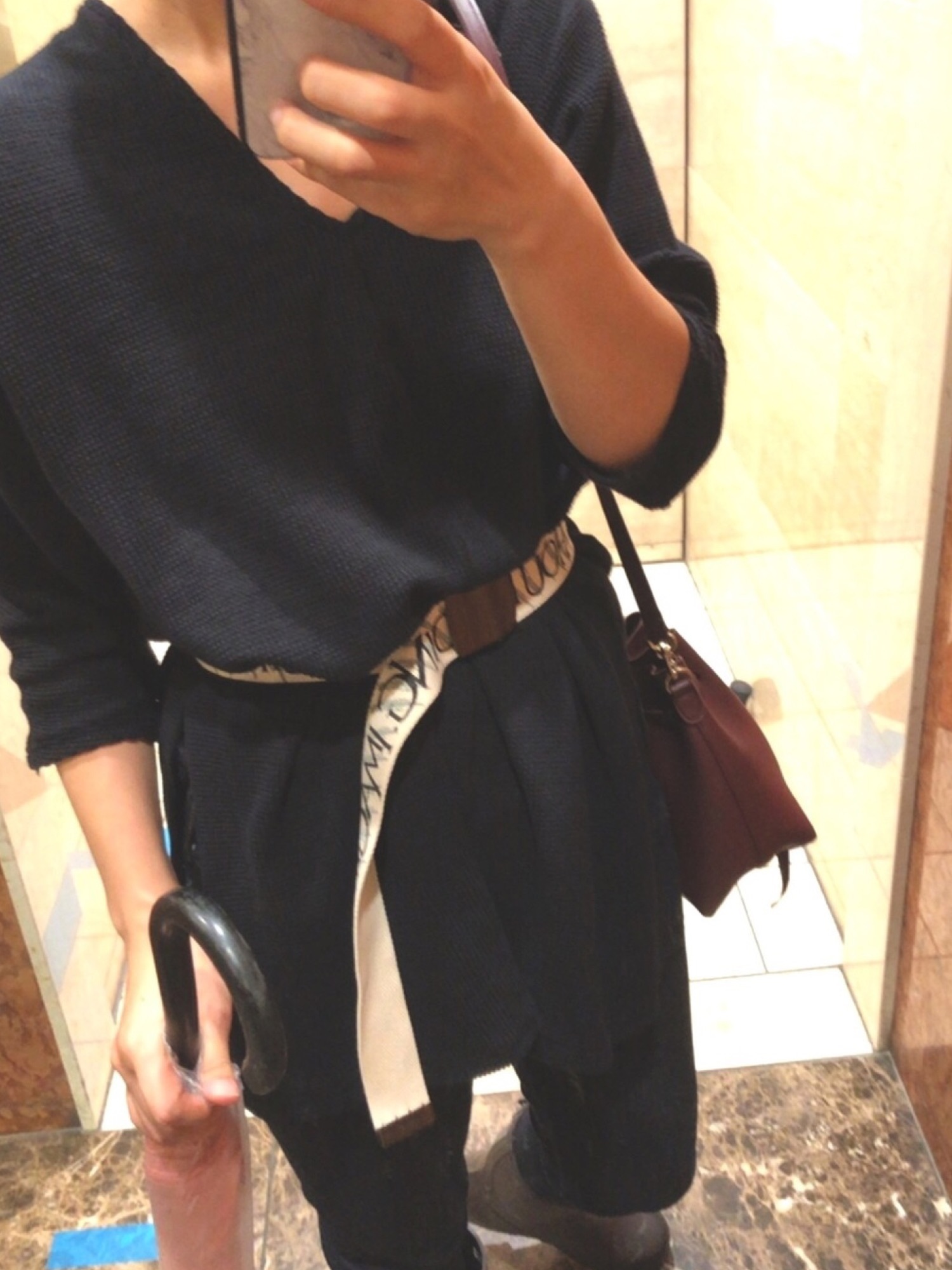 今季新作　完売商品　CHAPLIN MESSAGE LOGO BELT Ameri（アメリ）の「CHAPLIN MESSAGE LOGO BELT（ベルト）」 - WEAR
