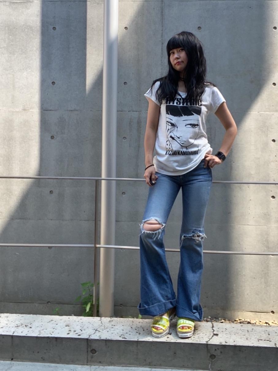 ヒステリックグラマー KAZUO KAMIMURA/UKIYOE Tシャツ HYSTERIC GLAMOUR（ヒステリックグラマー）の「KAZUO KAMIMURA