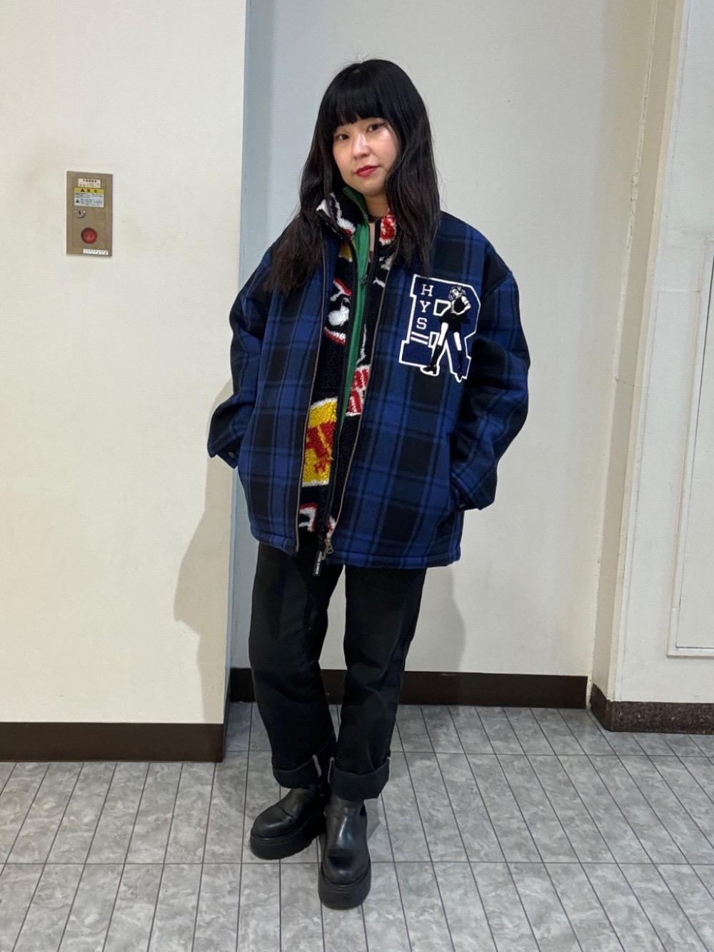 【☆破格の総ロゴ☆】極美品 HYSTERIC GLAMOUR ハーフジップ 薄型 HYSTERIC GLAMOUR（ヒステリックグラマー）の「HYS TIMES刺繍